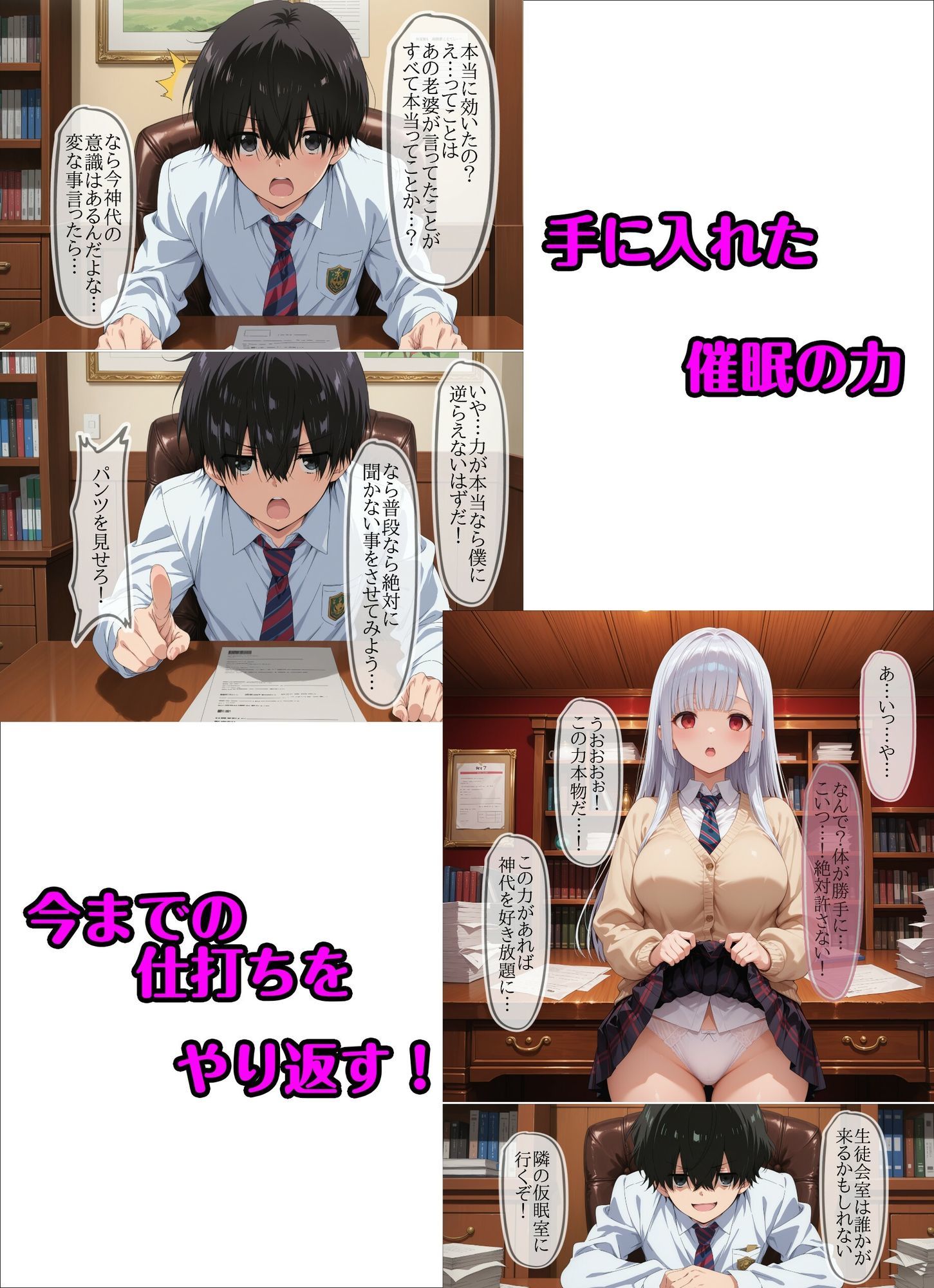 微睡の残視 俺にだけ冷たい聖母サマ催●で堕ちる - サンプル画像 3