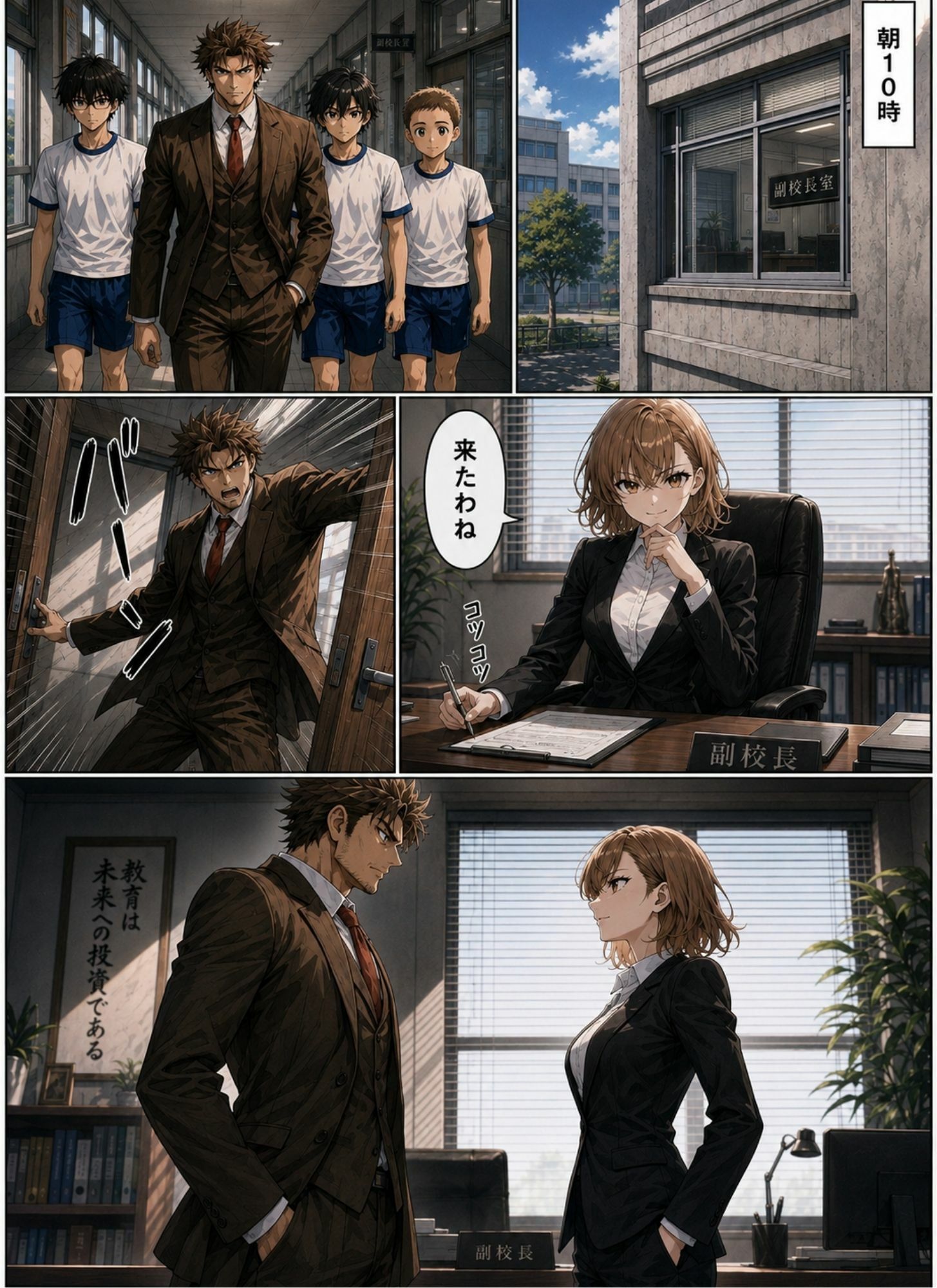ときめきハーレム学園へようこそ5 - サンプル画像 9