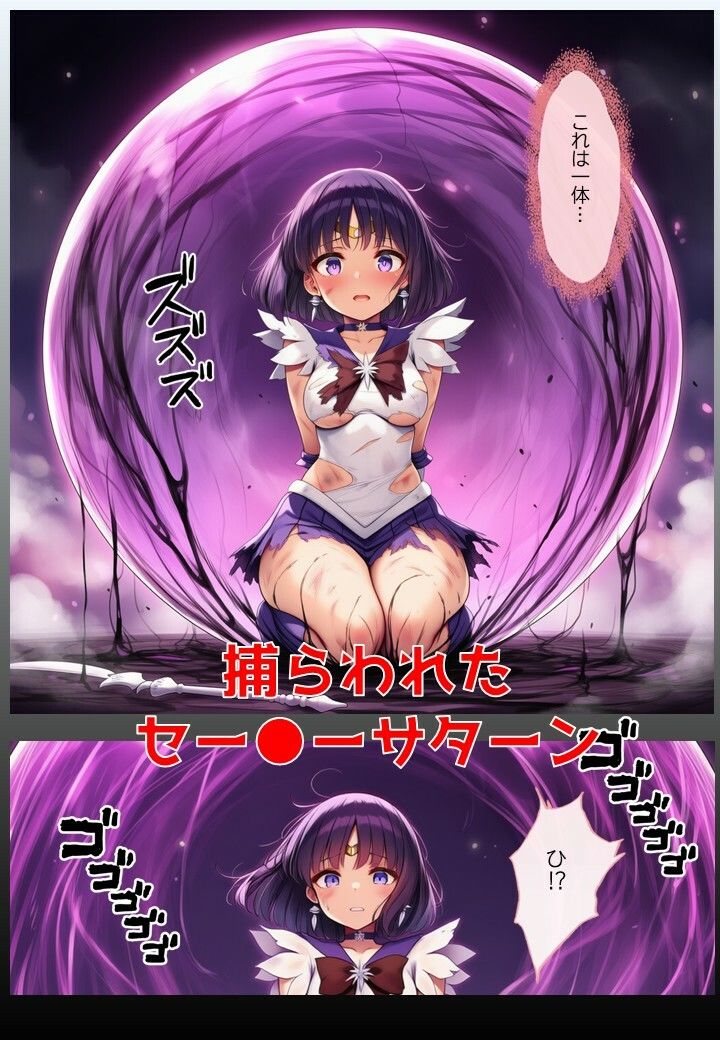 土星戦士の悪堕ち〜セー●ーサターンの受難〜 - サンプル画像 4