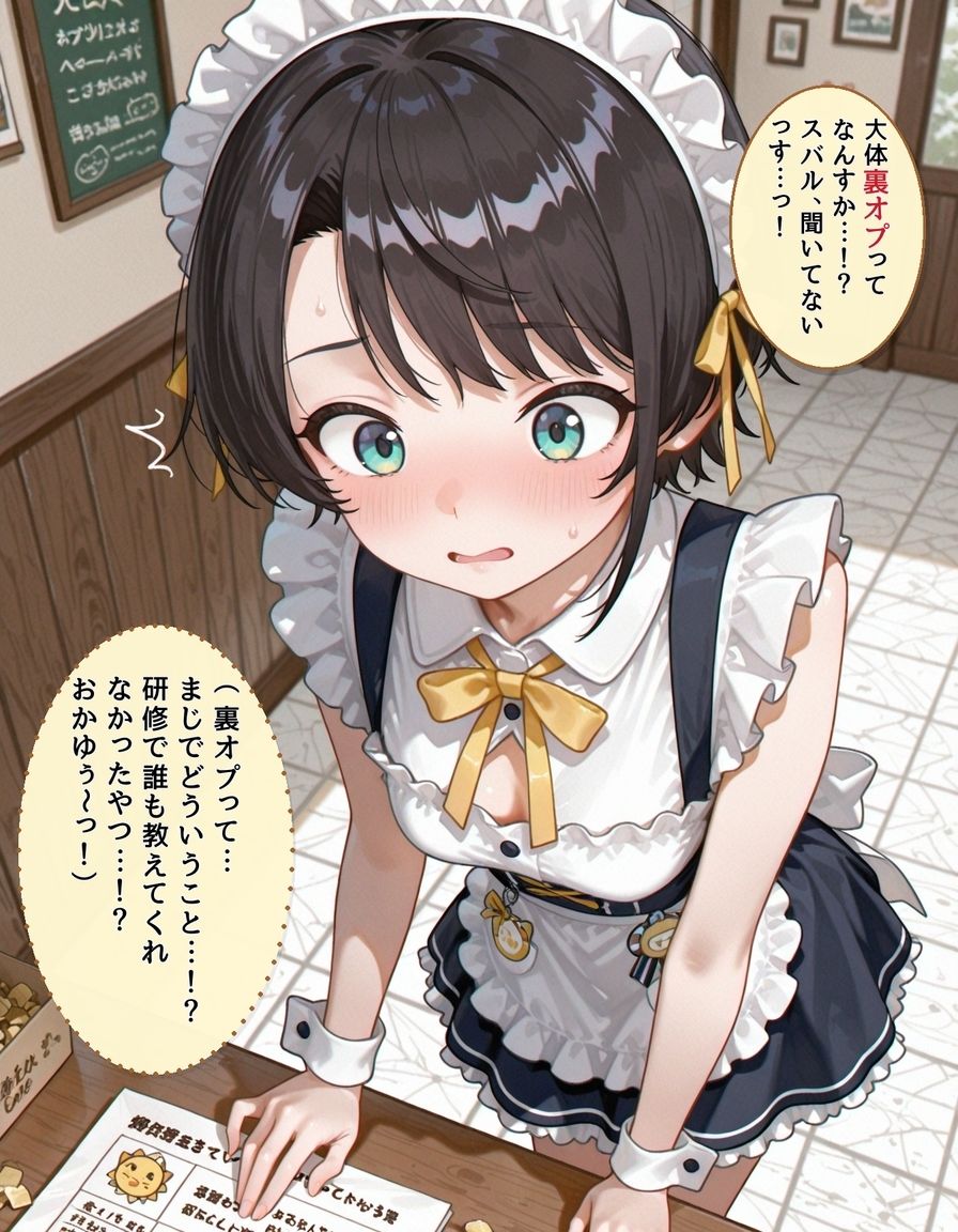裏オプ新人メイド 大〇スバル - サンプル画像 2