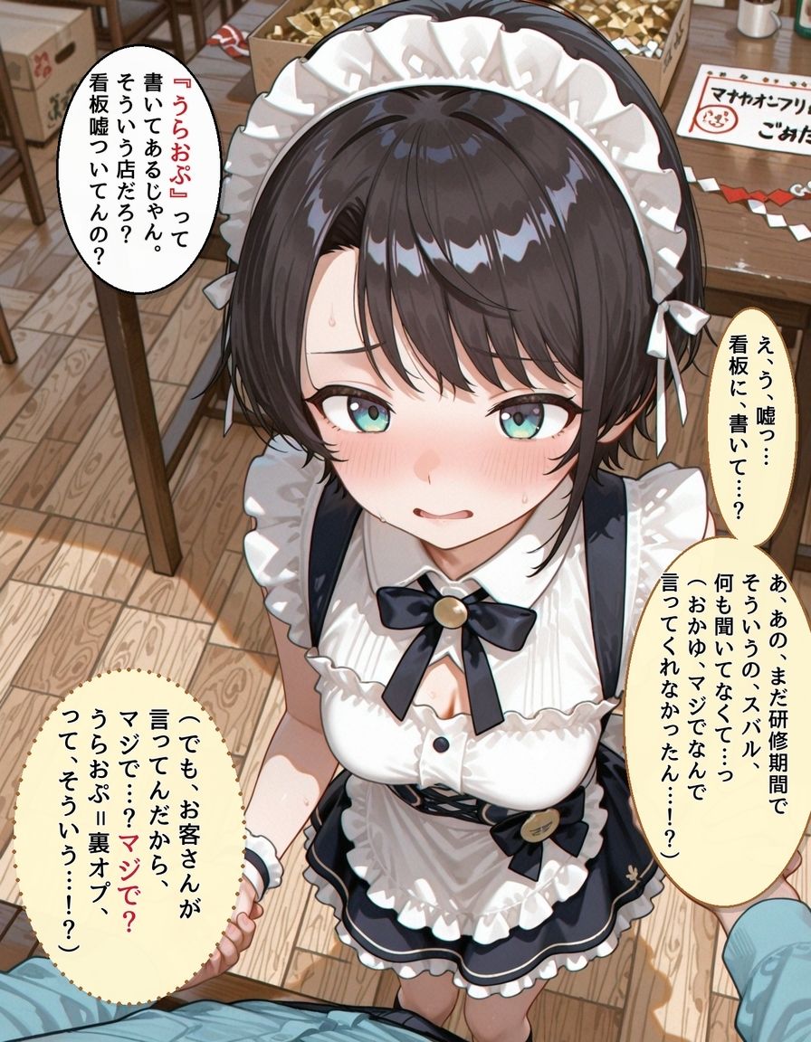 裏オプ新人メイド 大〇スバル - サンプル画像 3