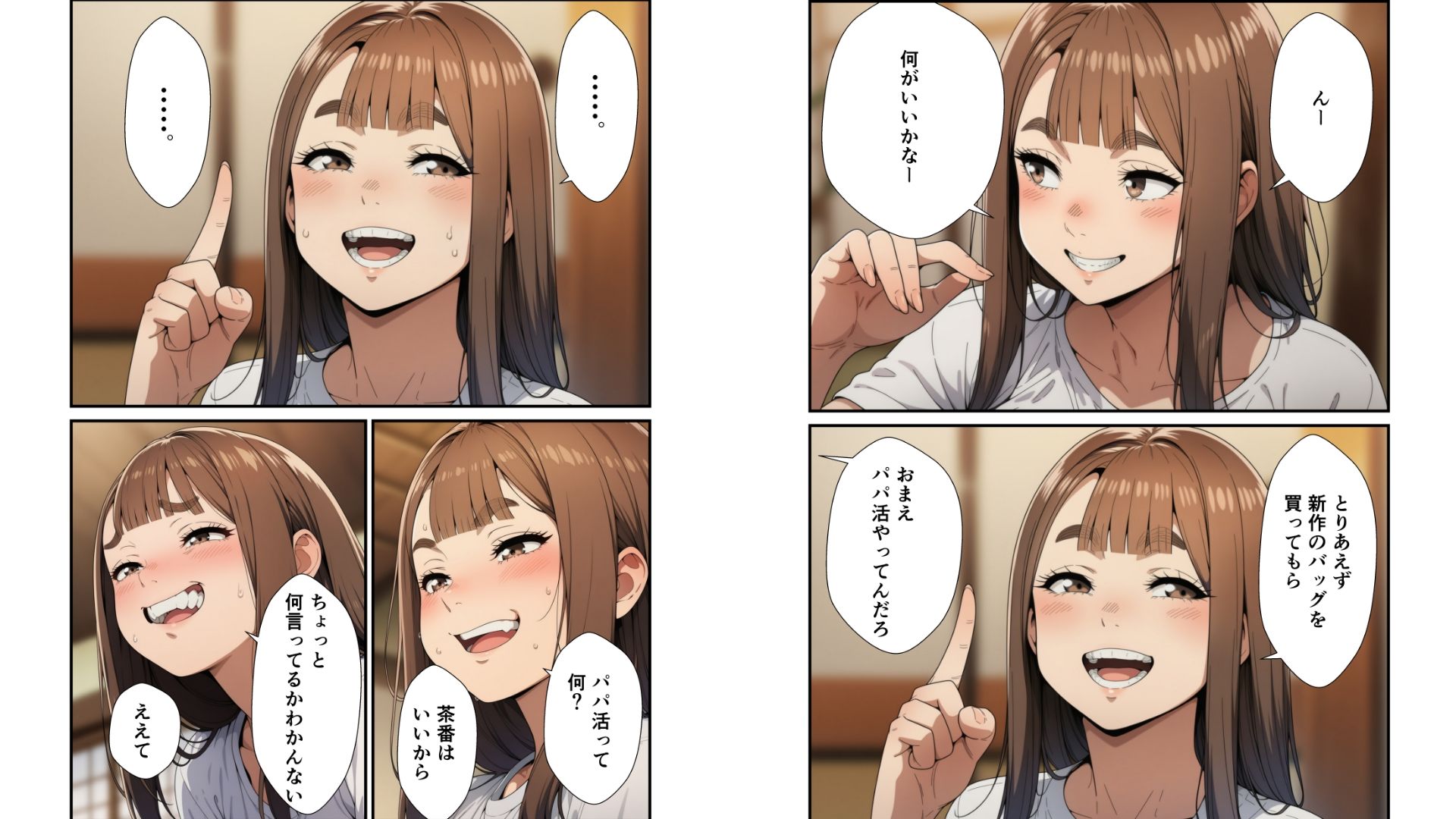生意気なJKが弱みを握られSEXにもちこまれる話 - サンプル画像 4
