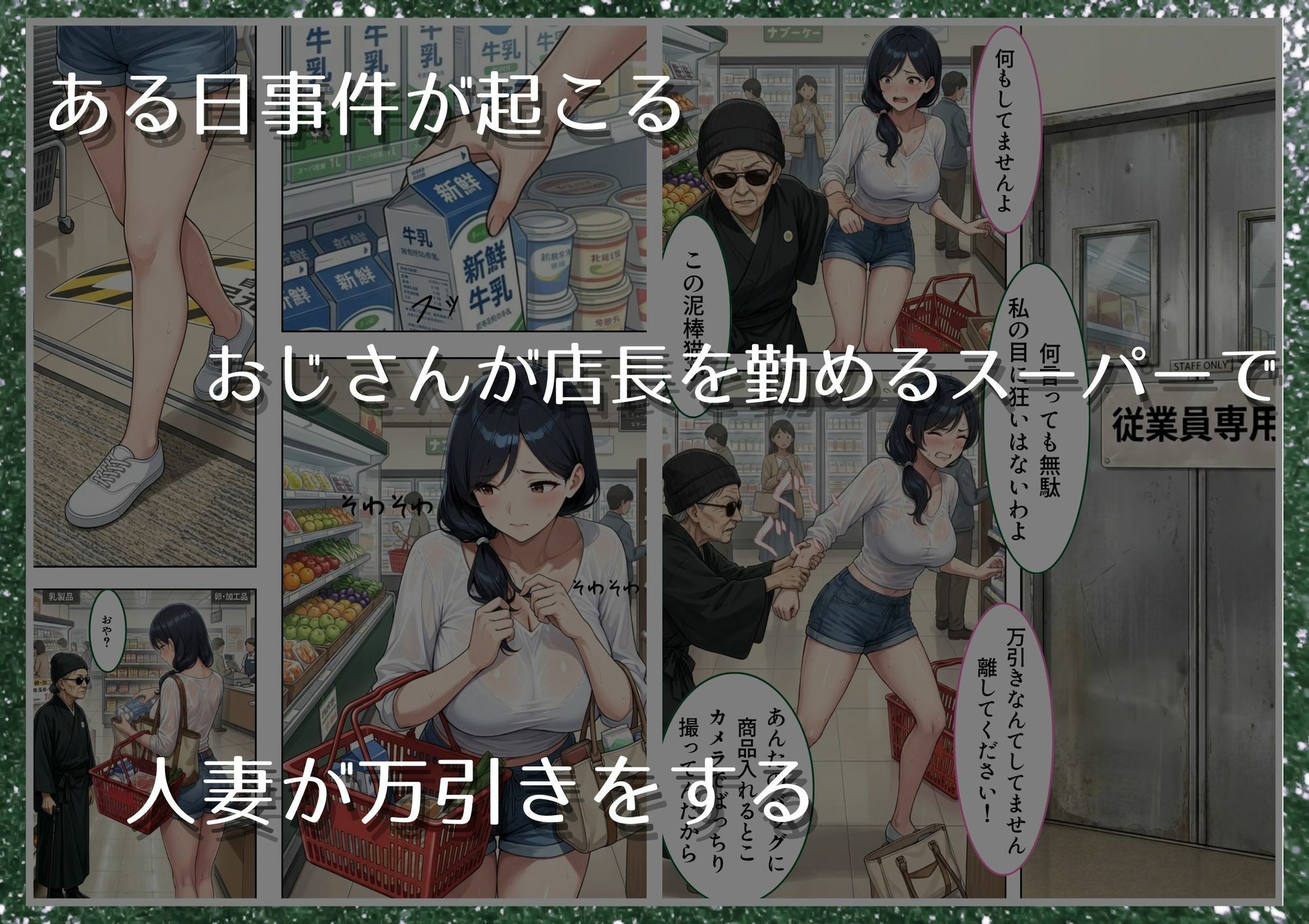爆乳マン引き主婦〜憧れの人妻に体で制裁させる〜 - サンプル画像 4