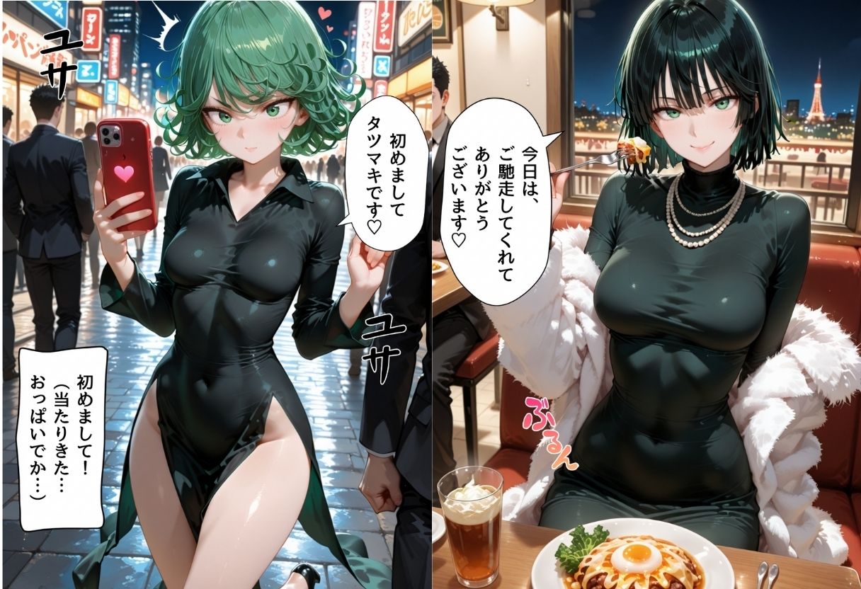 マッチングアプリで出会った美女をメス堕ちさせた話 ワ〇パンマン編 - サンプル画像 1