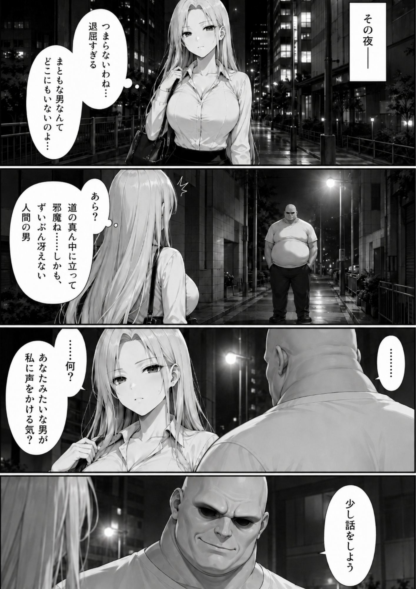 サキュバスは催●おっさんに逆らえない！ - サンプル画像 3