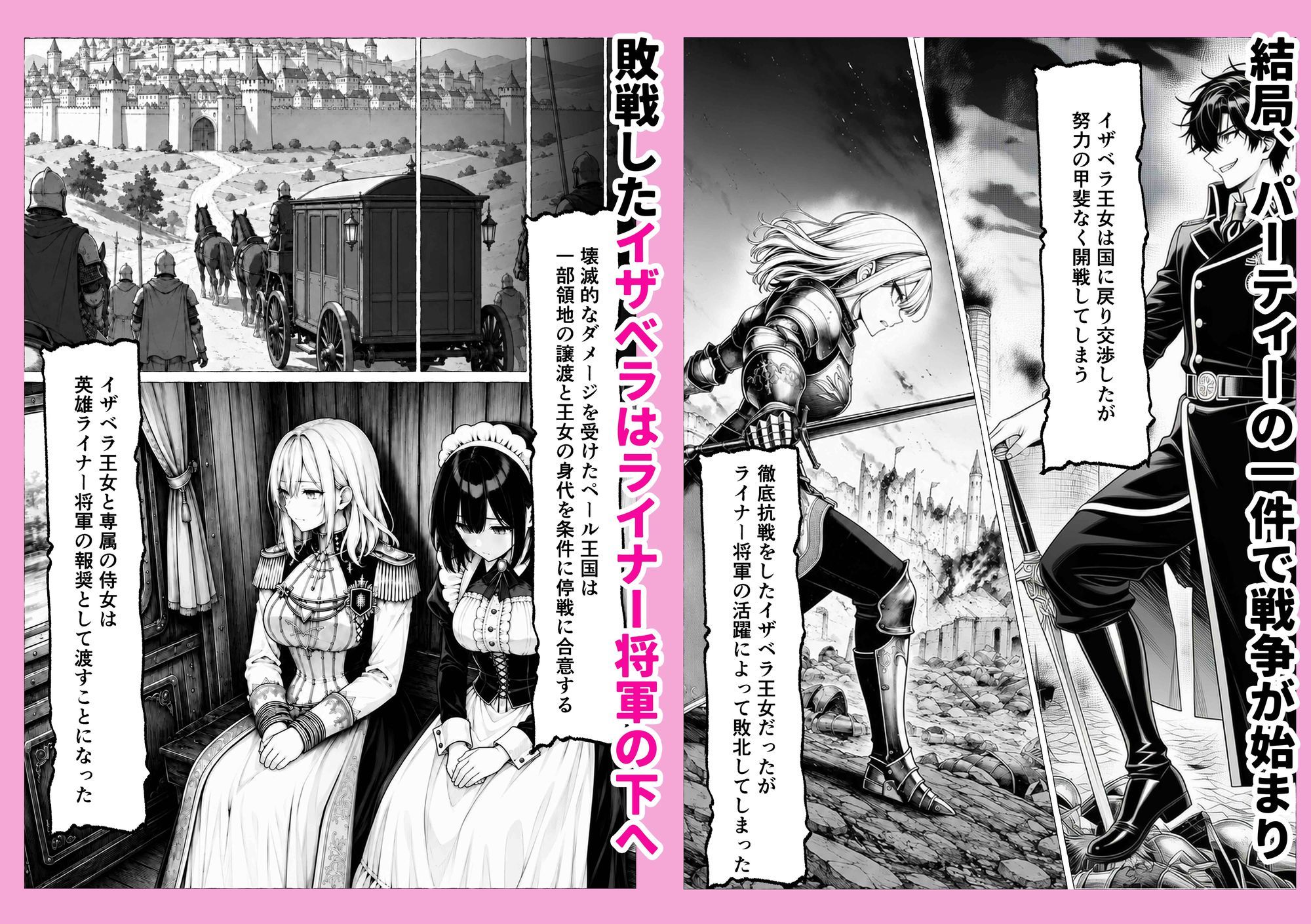 婚約者のいる敗戦国の王女が、信じた侍女に裏切られ気高い誇りごと男に堕とされるまで - サンプル画像 6
