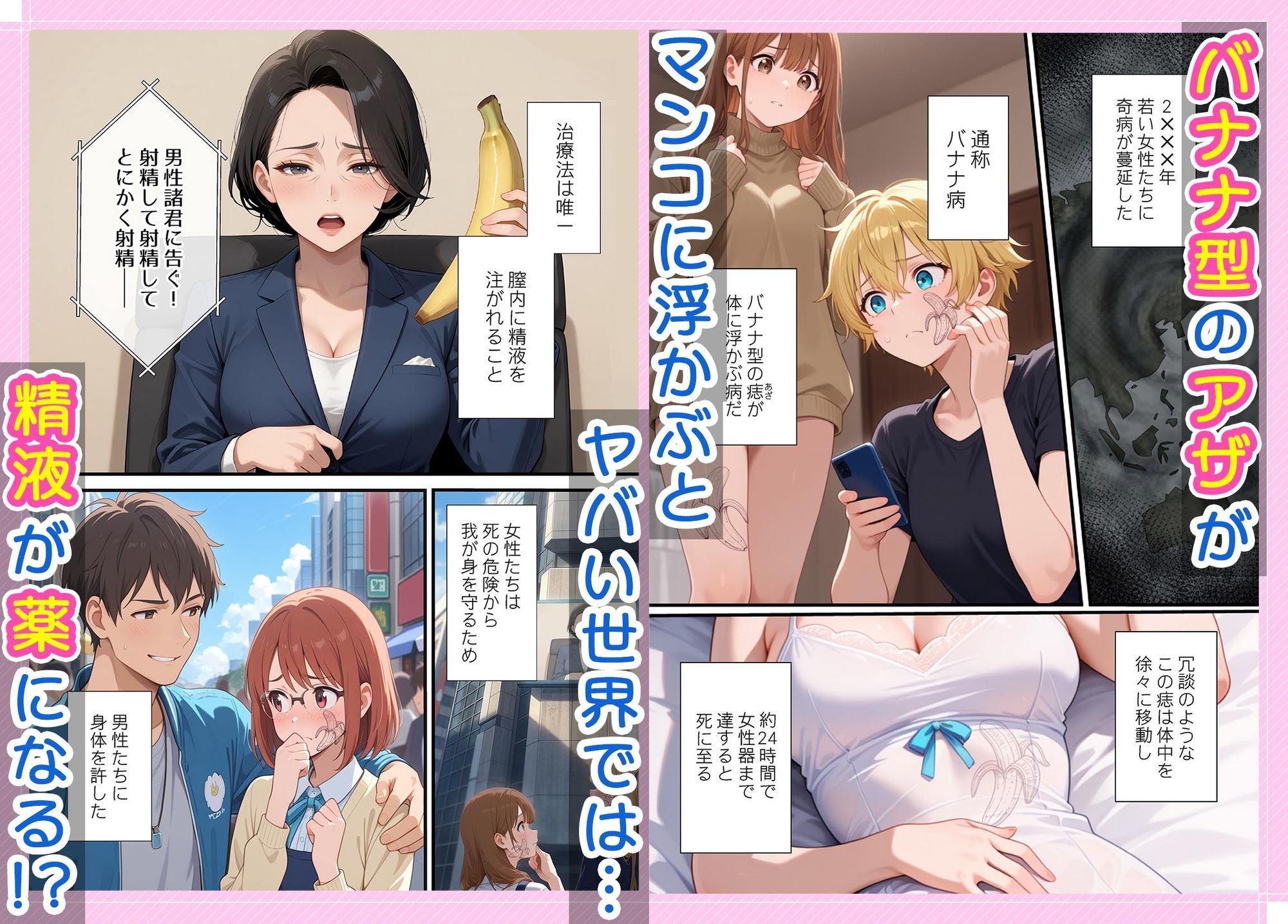 キミのバナナ剥かせて？〜コキ捨て大歓迎な女の子の事情 - サンプル画像 1