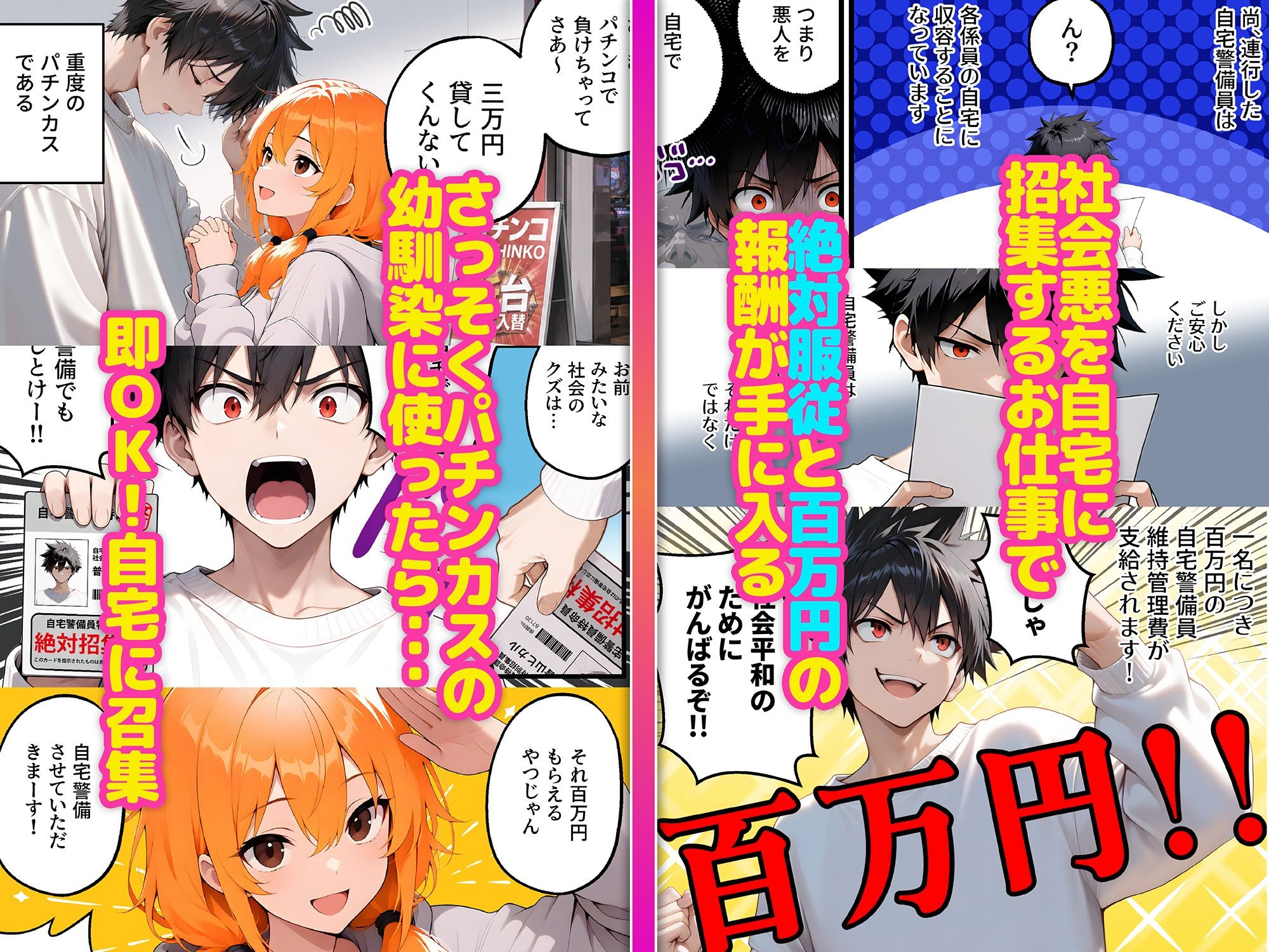 自宅警備員特命係になって悪女におしおきしてたら俺の部屋がハーレムになった件 - サンプル画像 2