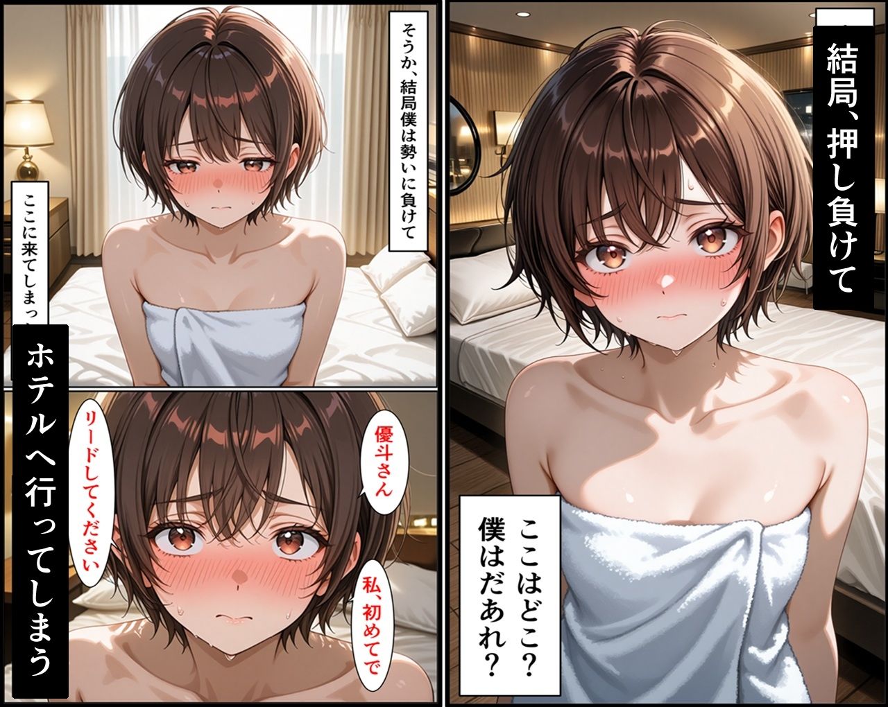 無防備すぎる同級生に、理性が追いつかなかった話 第13話「温泉旅行の始まり」 - サンプル画像 2