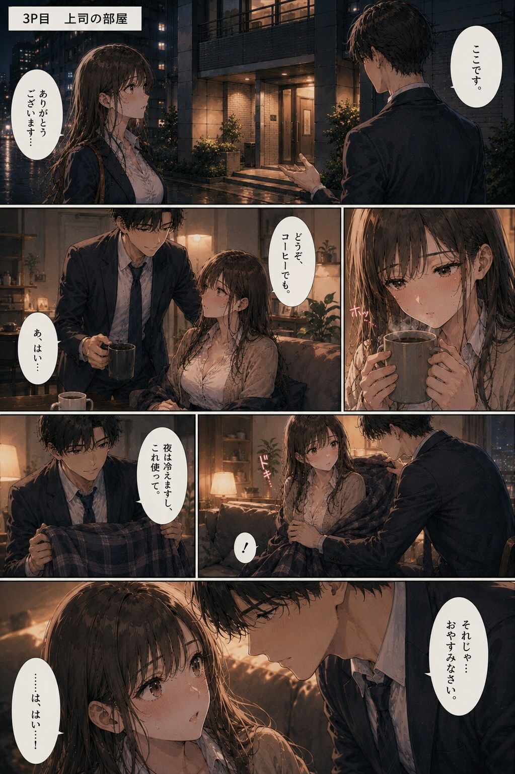 新入社員の彼女は、終電を逃した夜を忘れられなかった ―教育係の上司と、もう一度だけ― - サンプル画像 3