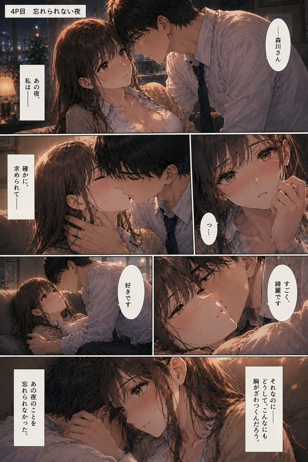 新入社員の彼女は、終電を逃した夜を忘れられなかった ―教育係の上司と、もう一度だけ― - サンプル画像 4
