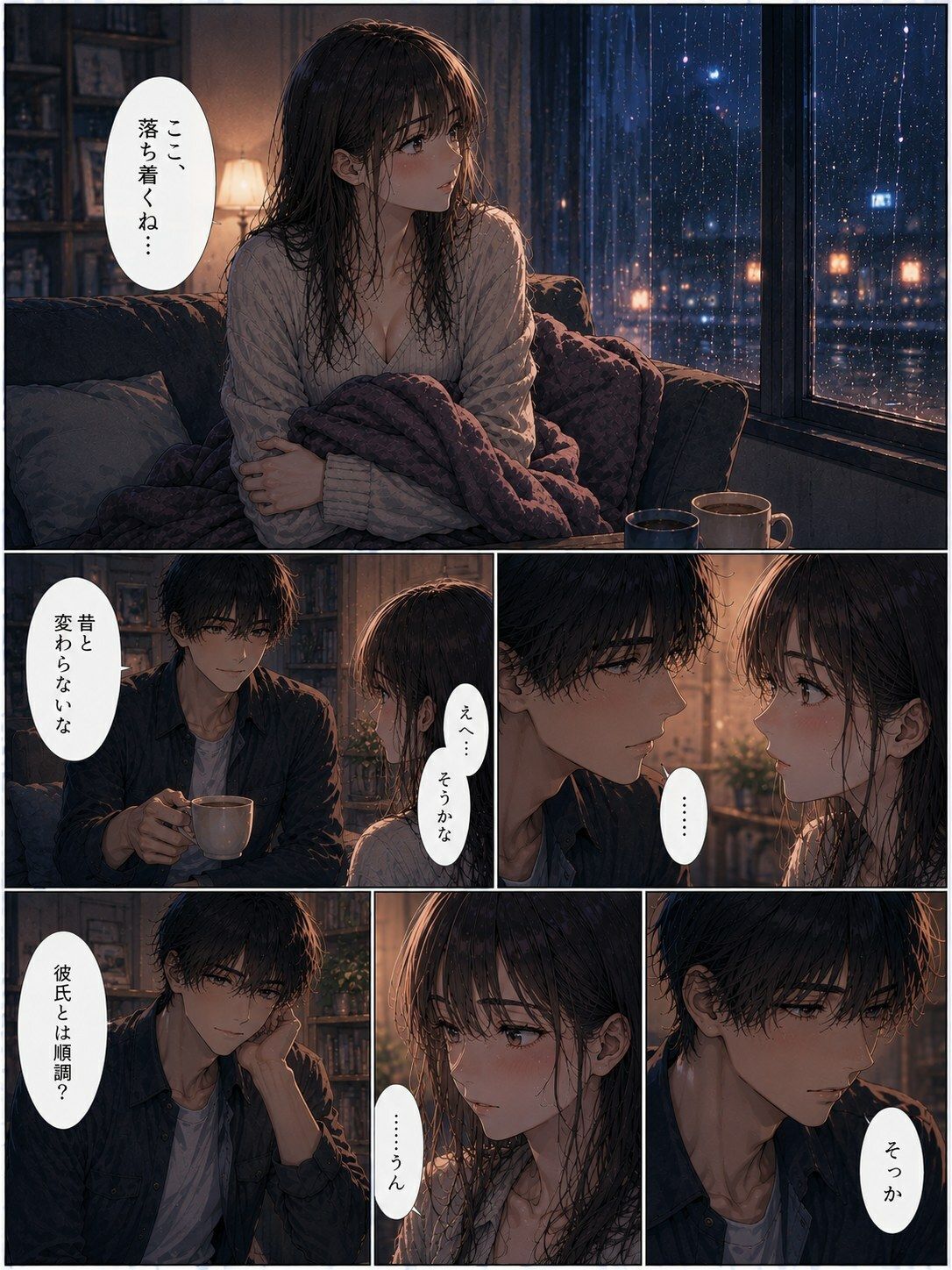 彼氏の知らない再会 ―幼馴染との夜― - サンプル画像 2