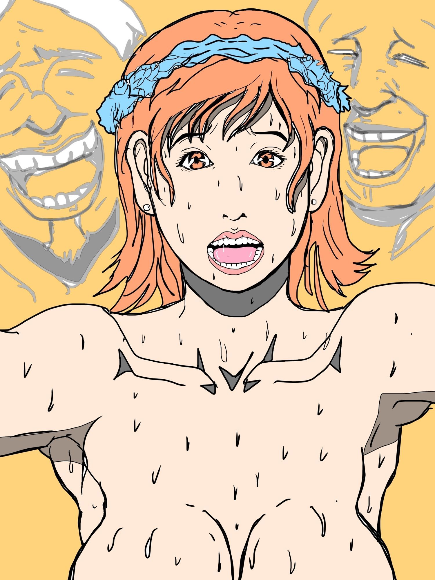 獣に乱入された花嫁 - サンプル画像 2