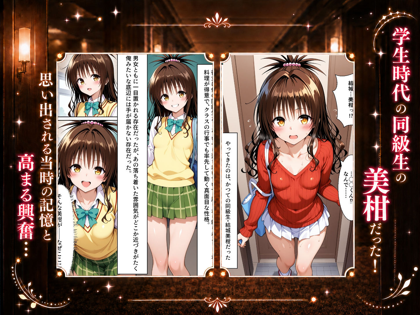 扉を開けたら美〇が立っていた - サンプル画像 2