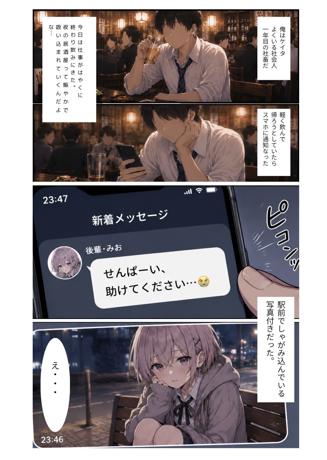 終電逃した男の娘が先輩と朝までアナル中出ししまくった件 - サンプル画像 1