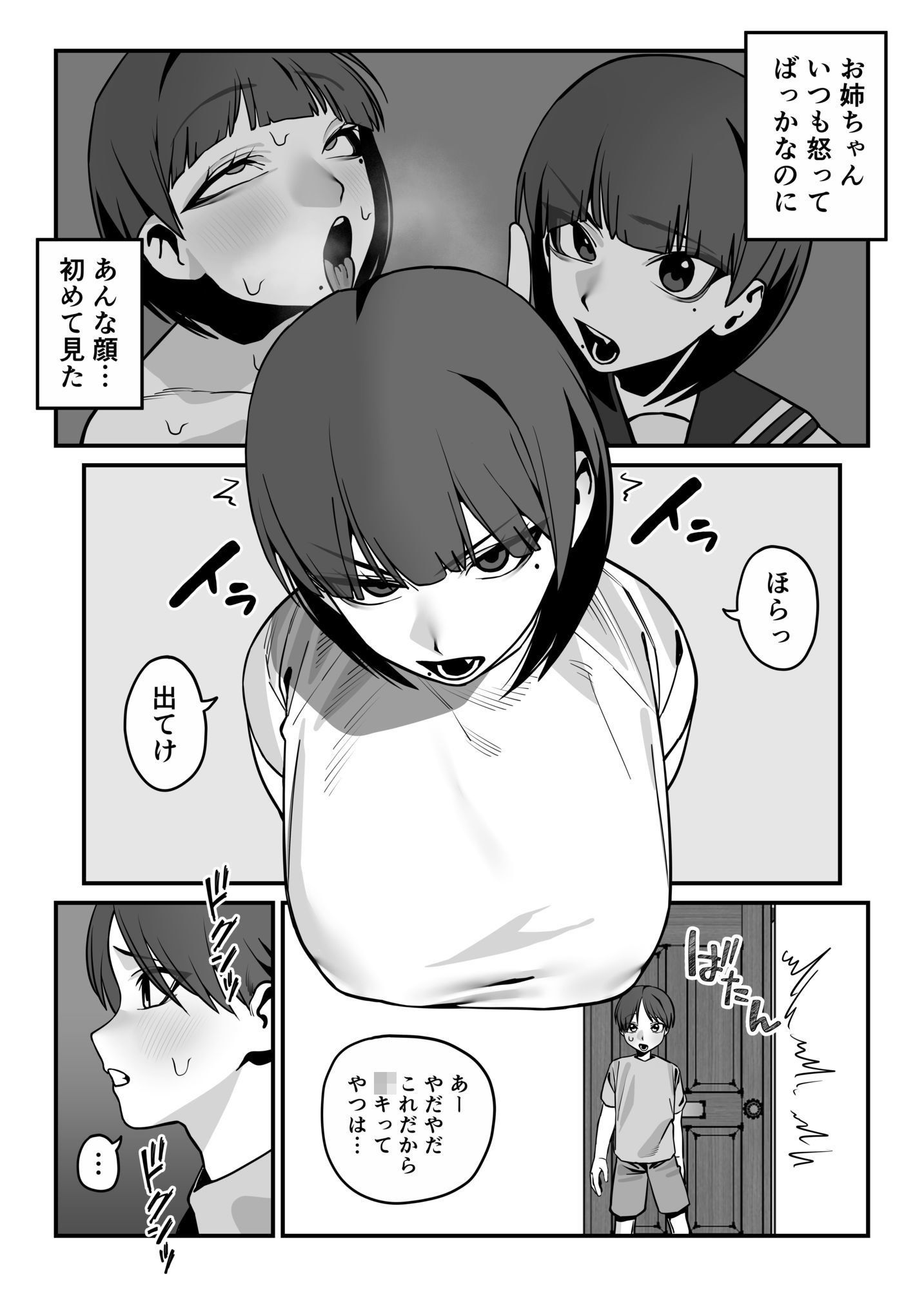 いつも怒ってばかりのお姉ちゃんを妊娠させる話 - サンプル画像 4