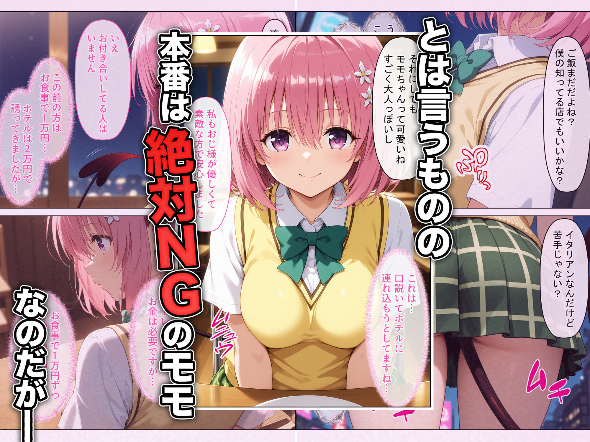 放課後、彼女たちはパパと会う〜本番NGのはずが…生中出し種付けレ●プされてまさかの快楽堕ち〜 - サンプル画像 2