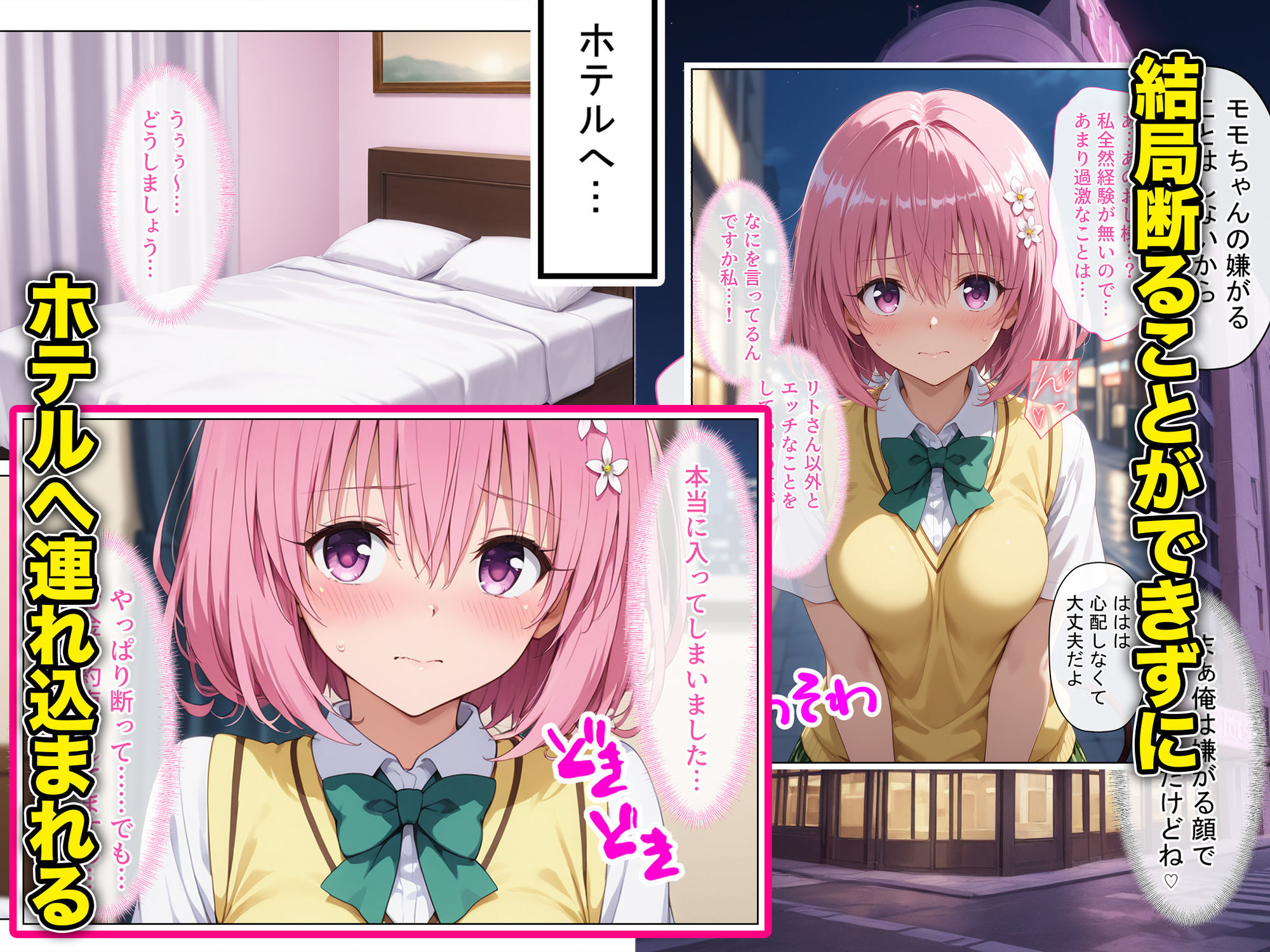 放課後、彼女たちはパパと会う〜本番NGのはずが…生中出し種付けレ●プされてまさかの快楽堕ち〜 - サンプル画像 4
