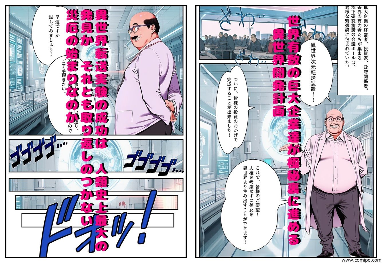おっさん科学者の異世界転送実験で美少女を召喚してしまった件 - サンプル画像 2