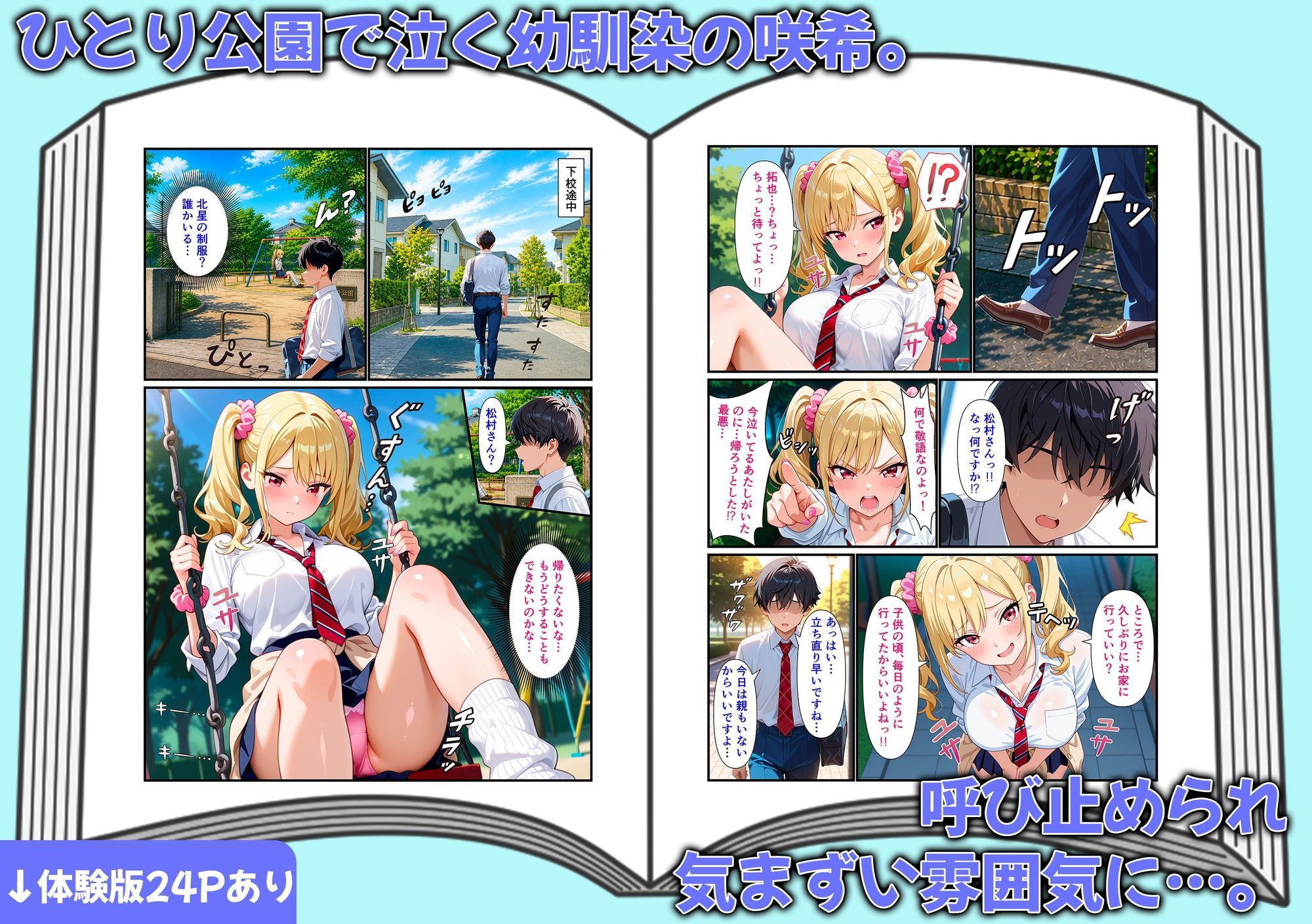 強引な幼馴染ギャルにキスされ…イチャラブHになって恋した話  ねぇ…こんなあたしもどう？ - サンプル画像 3