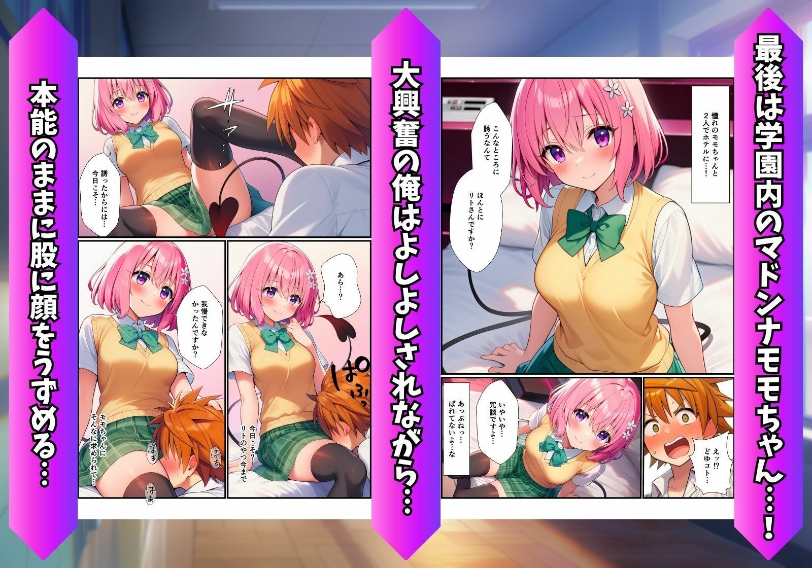 陰キャの俺がリトに憑依！トラブル娘とイチャラブ孕ませ放題！ - サンプル画像 6