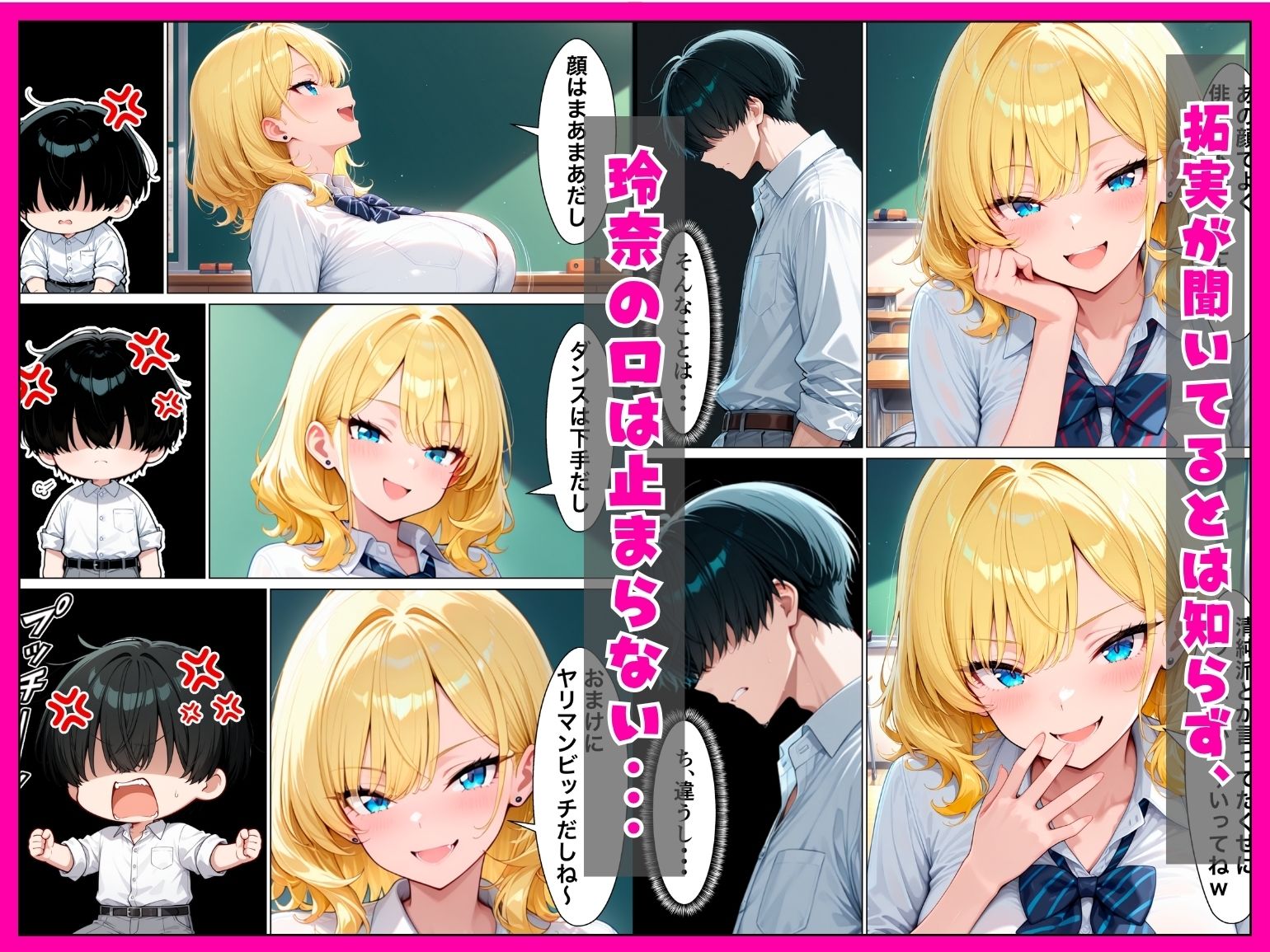 陰キャオタクの僕に厳しいギャルとイチャラブ中出しセックスした話 - サンプル画像 3
