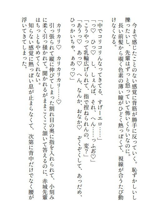 彼氏に二股された限界OLですが苦手な傲慢ドカメロしごでき先輩と組まされた上「お前と二人だとイライラする」となぜかキレられド甘い溺愛えっちされちゃってます - サンプル画像 6