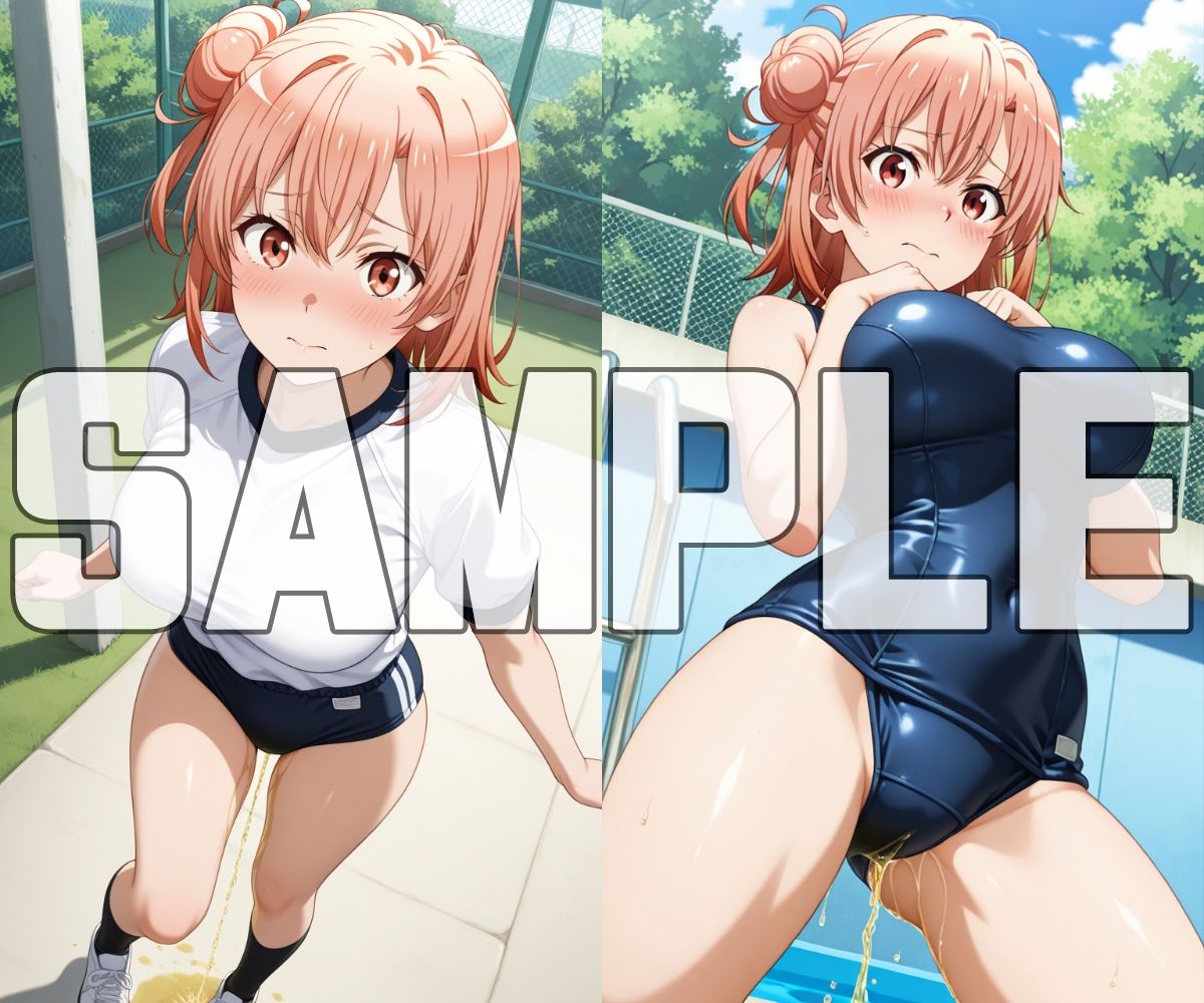 おしっこお漏らしチャレンジ【俺ガ〇ル スクールライフ編】 - サンプル画像 6