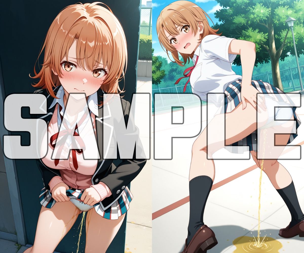 おしっこお漏らしチャレンジ【俺ガ〇ル スクールライフ編】 - サンプル画像 7