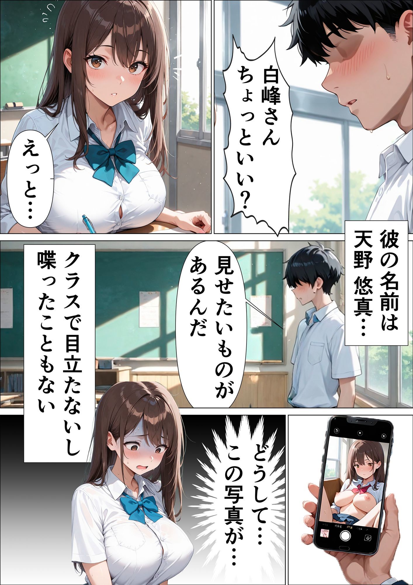 同級生彼女に中出し女子校生濃厚種付け - サンプル画像 2