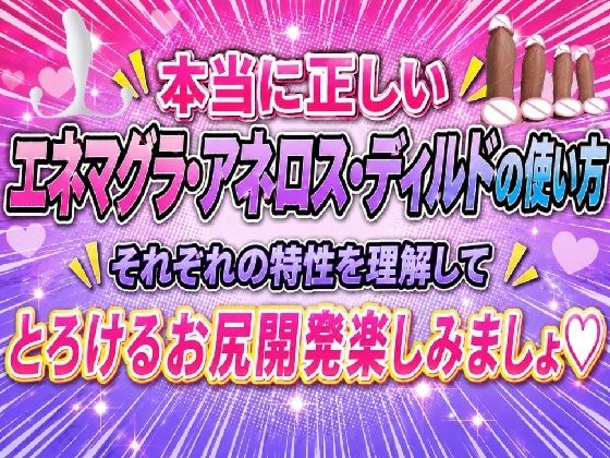 本当に正しい エネマグラ・アネロス・ディルドの使い方 それぞれの特性を理解して  とろけるお尻開発楽しみましょ - サンプル画像 1