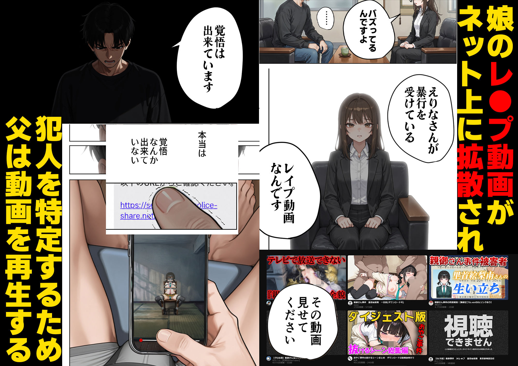 父の告白【インターネットの皆さんへ。この動画がえりなちゃんの親御さんに届くよう拡散お願いします】 - サンプル画像 2