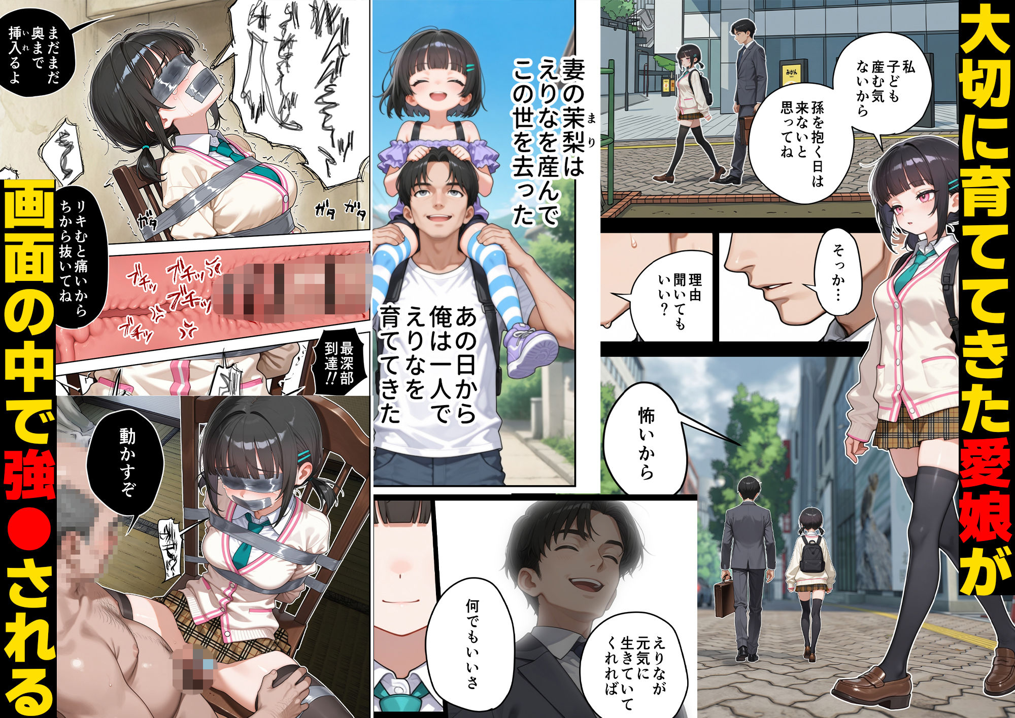 父の告白【インターネットの皆さんへ。この動画がえりなちゃんの親御さんに届くよう拡散お願いします】 - サンプル画像 4