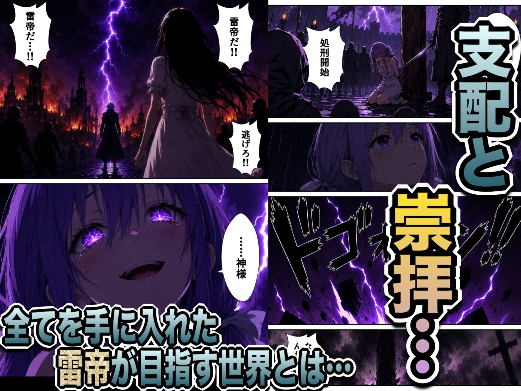 異世界召喚された最弱の雷魔法使い、体術で無双しまくり国へ復讐し、女全員を性奴●にした話2 - サンプル画像 1