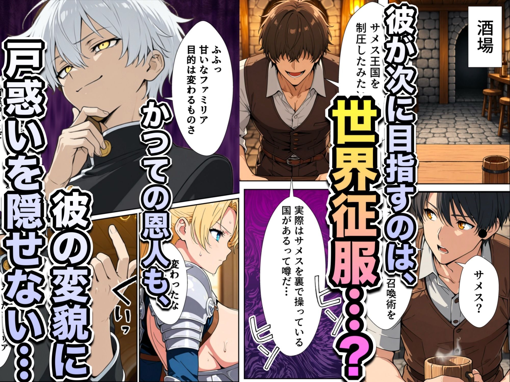 異世界召喚された最弱の雷魔法使い、体術で無双しまくり国へ復讐し、女全員を性奴●にした話2 - サンプル画像 3