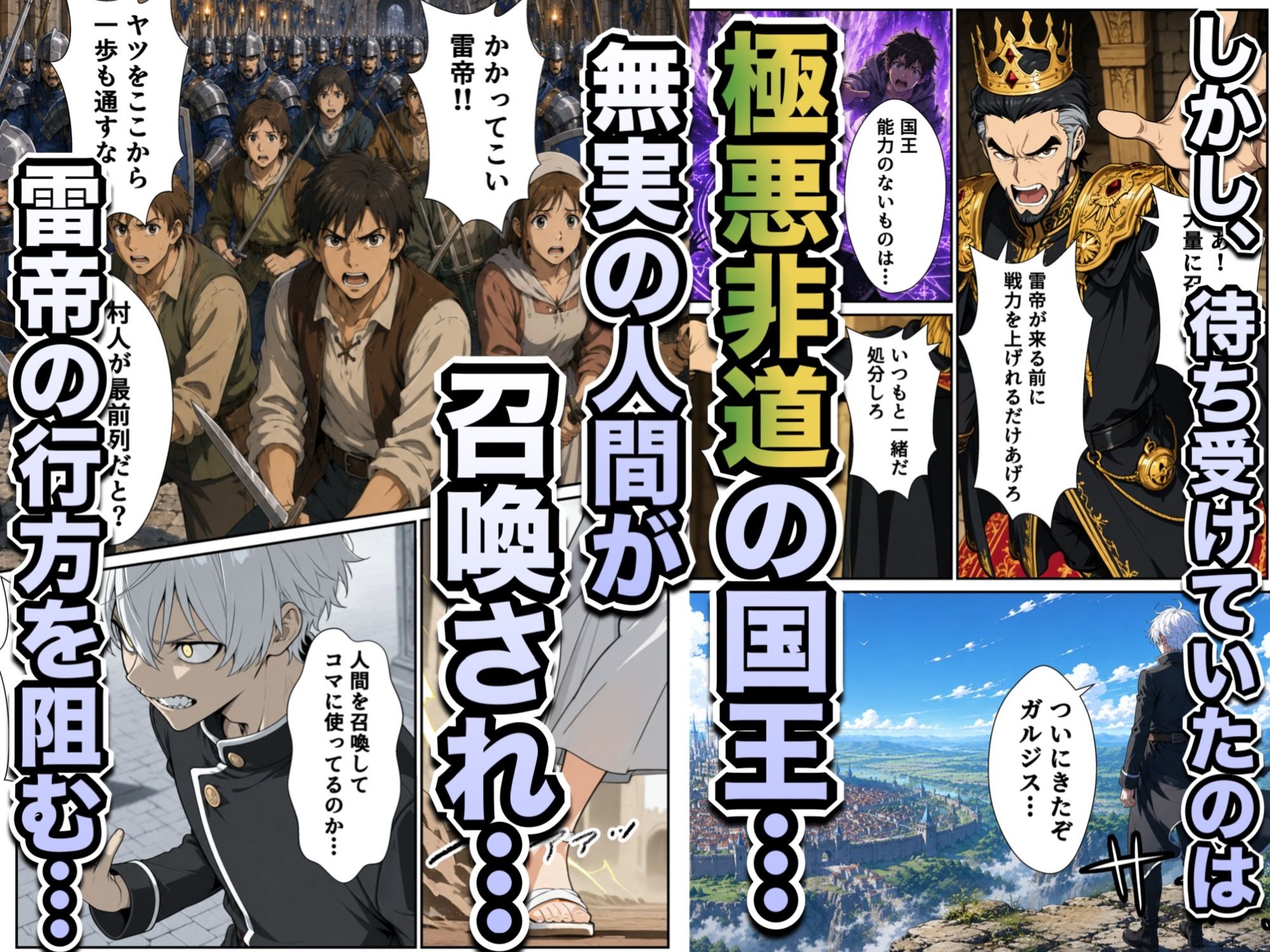異世界召喚された最弱の雷魔法使い、体術で無双しまくり国へ復讐し、女全員を性奴●にした話2 - サンプル画像 8