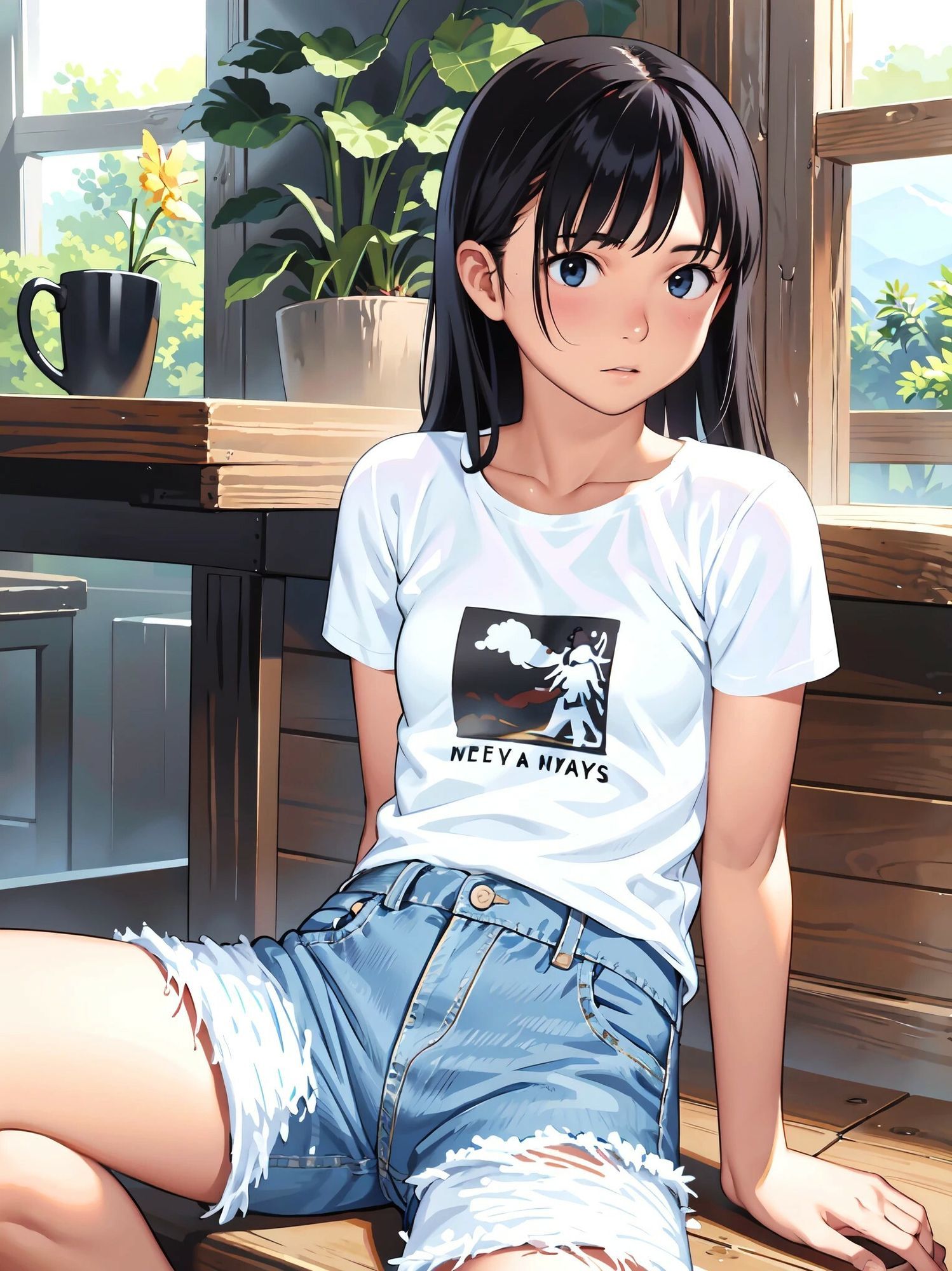しぞーか弁がかわいいバレー部のみなちゃん  チューだけのはずが…  どうして初めて会ったおじさんと騎乗位で初えち中どぴゅしちゃったの？ - サンプル画像 1