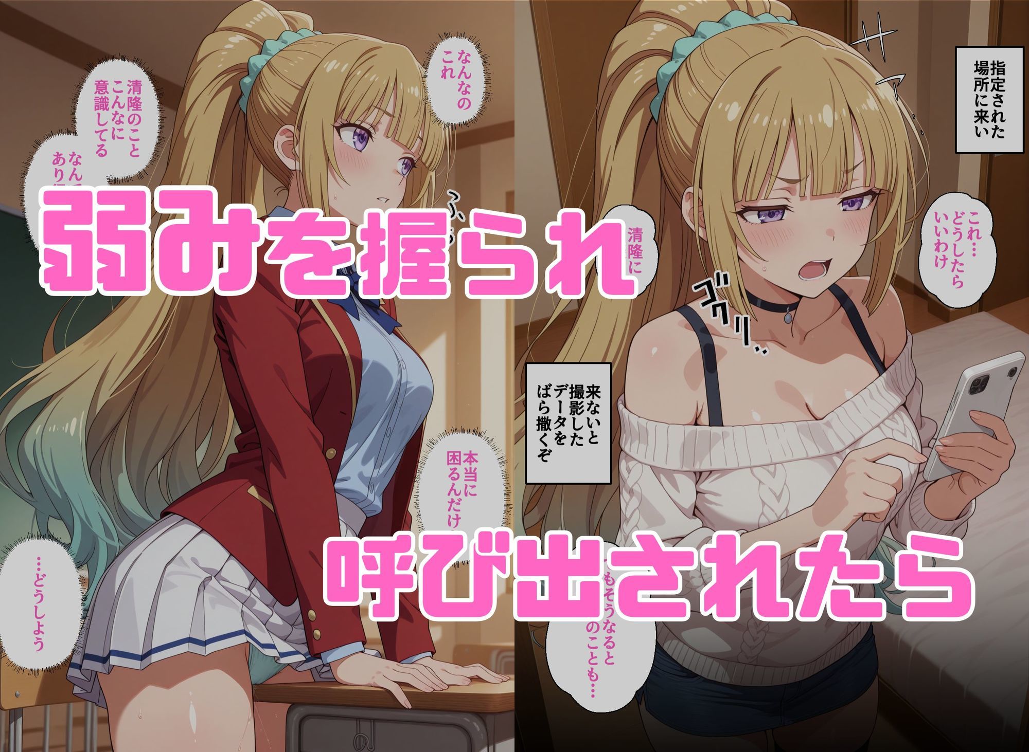 寝取られ女子 弱みをネタに支配された 軽〇沢恵 - サンプル画像 2