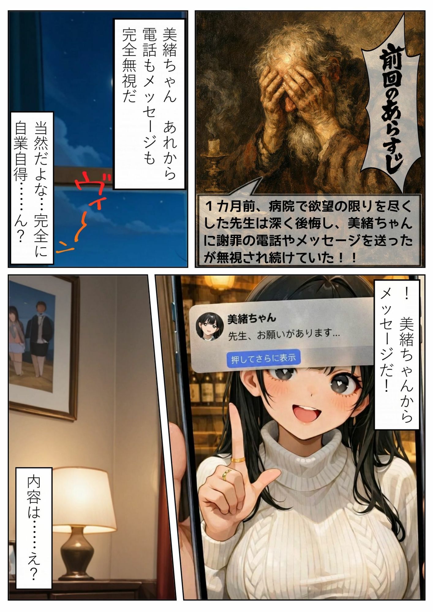 昔の教え子NTR 第3話「未来への決断」 - サンプル画像 1