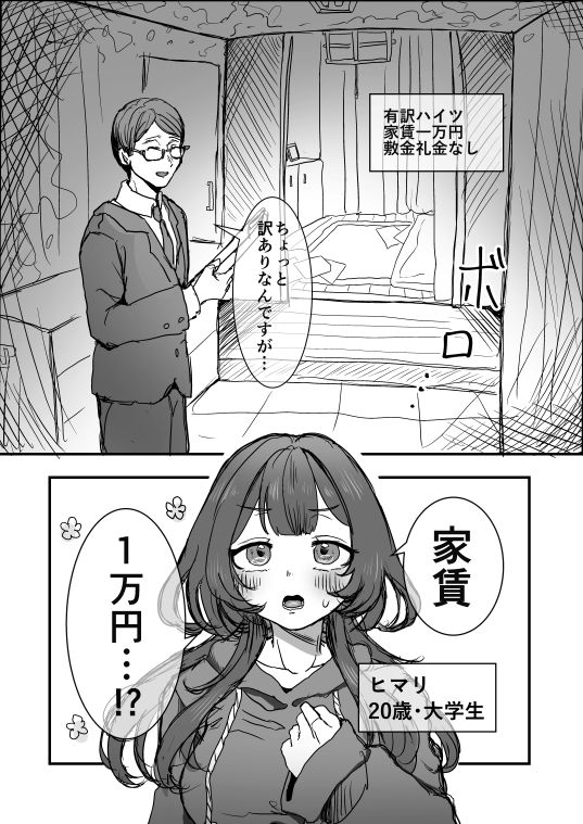 家賃1万円の訳あり物件 - サンプル画像 3