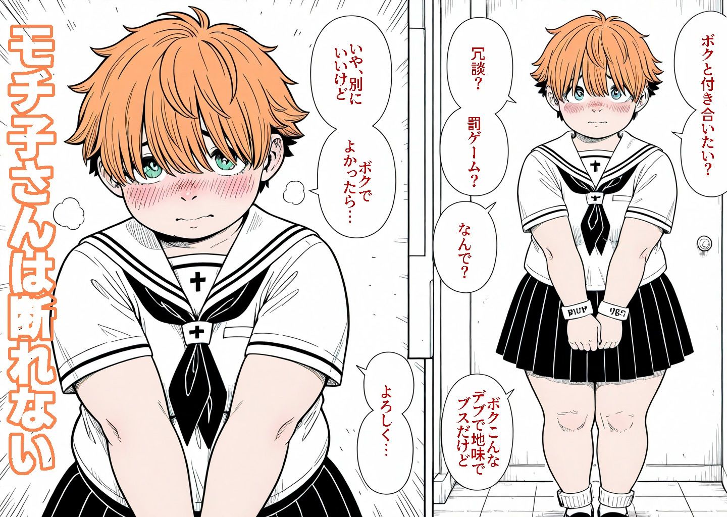 モチ子さんは断れない - サンプル画像 1