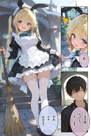 メイド（♀？）？のお仕事（2） - サンプル画像 1