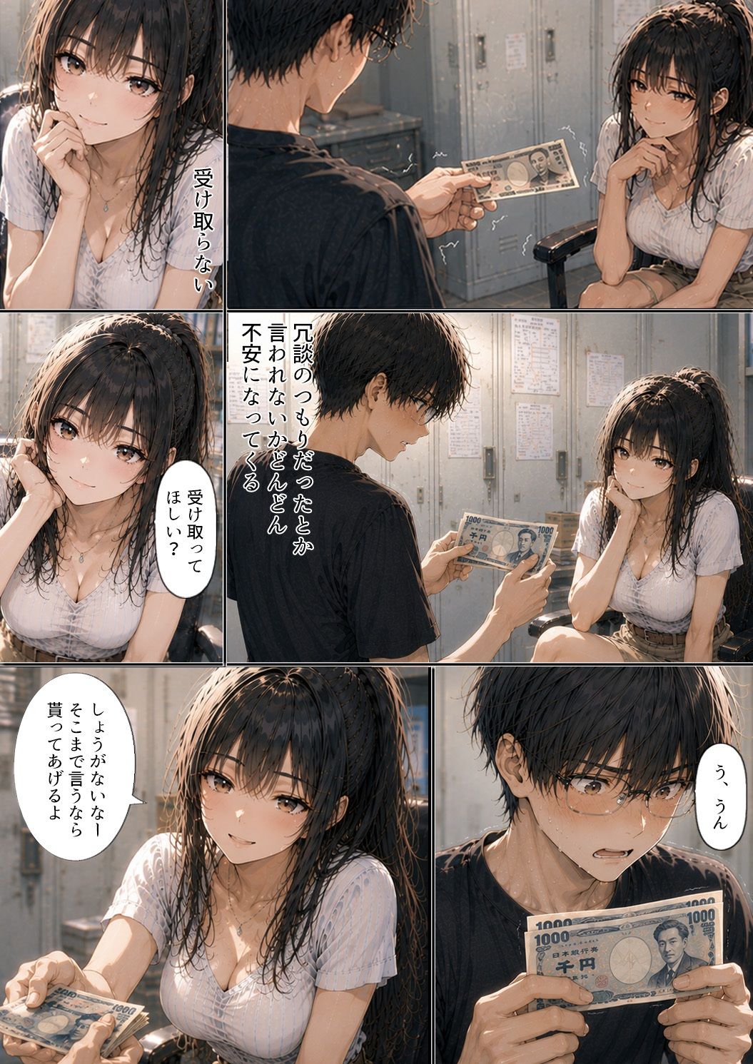 バイトの後輩に少しずつ歪められる話＃1 - サンプル画像 4