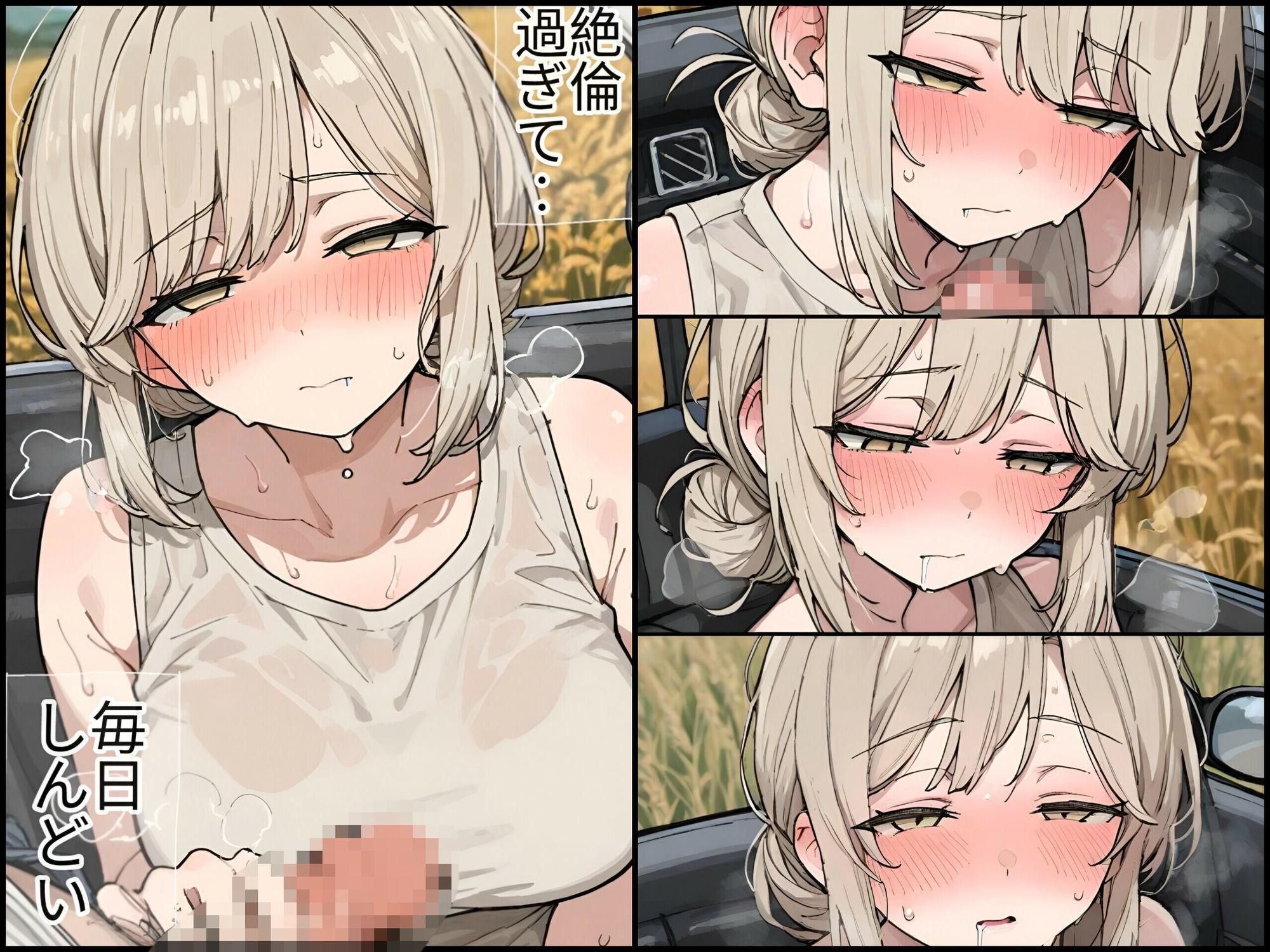 田舎の奥さんは超絶倫 - サンプル画像 2