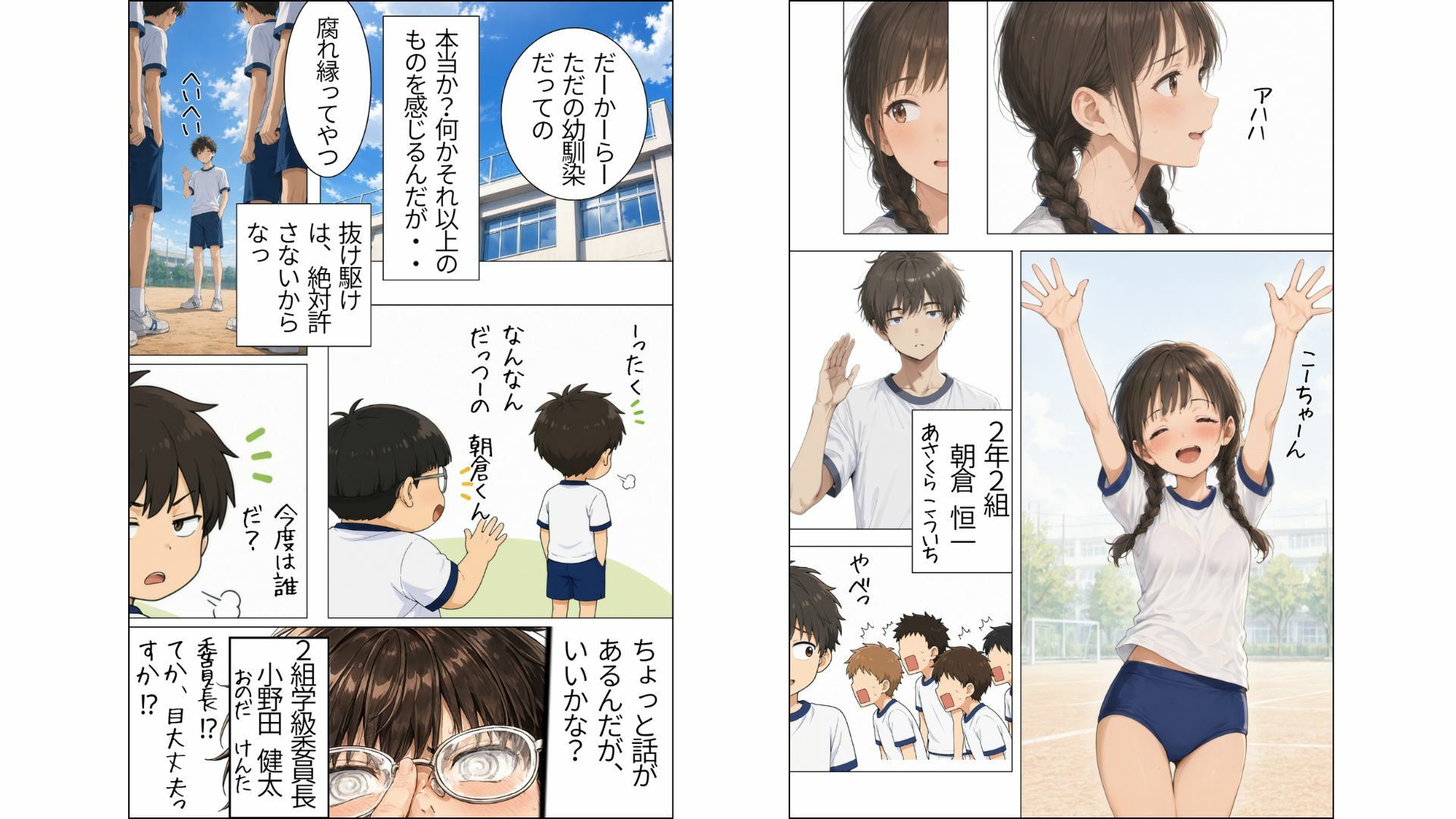 おさななじみとのSEXって最高にきもちいいよ - サンプル画像 4