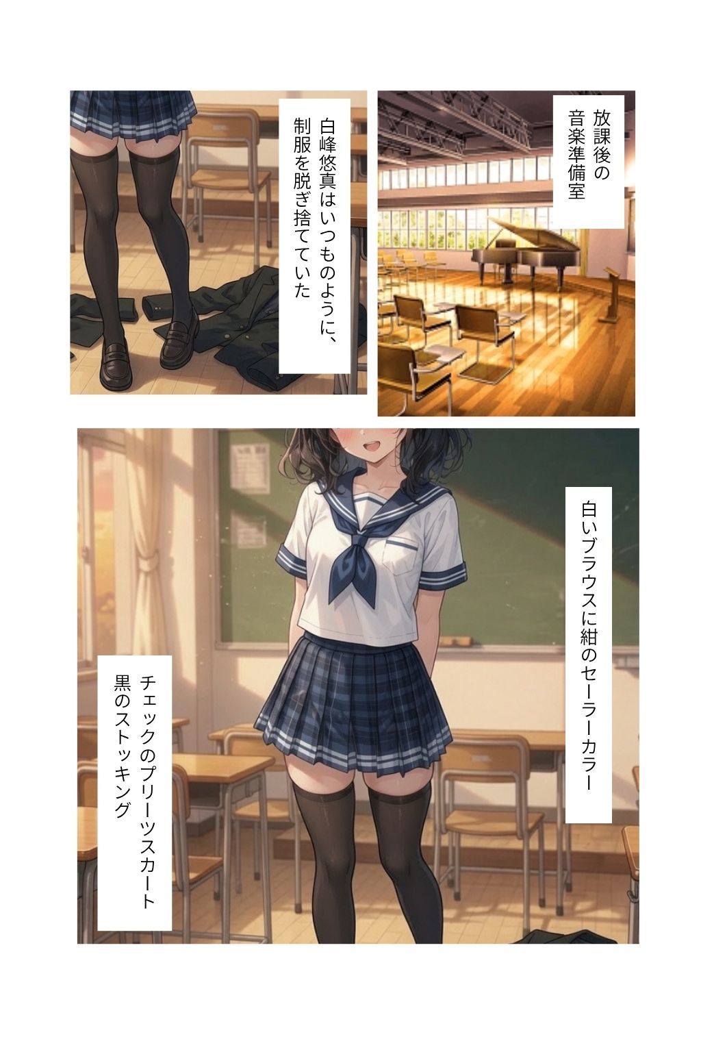 男の娘は今日も犯●れる - サンプル画像 1