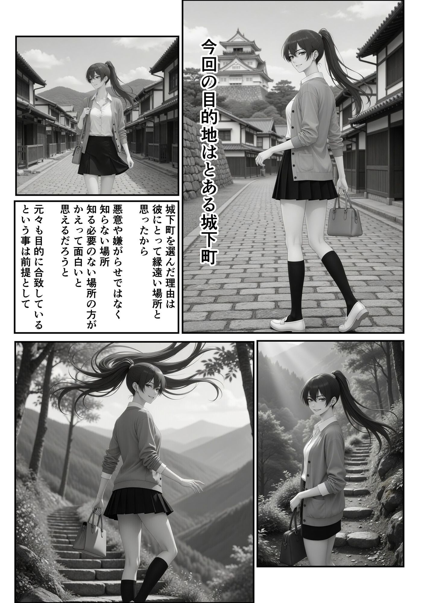 不良少年（嫁）と旅行に行く - サンプル画像 6