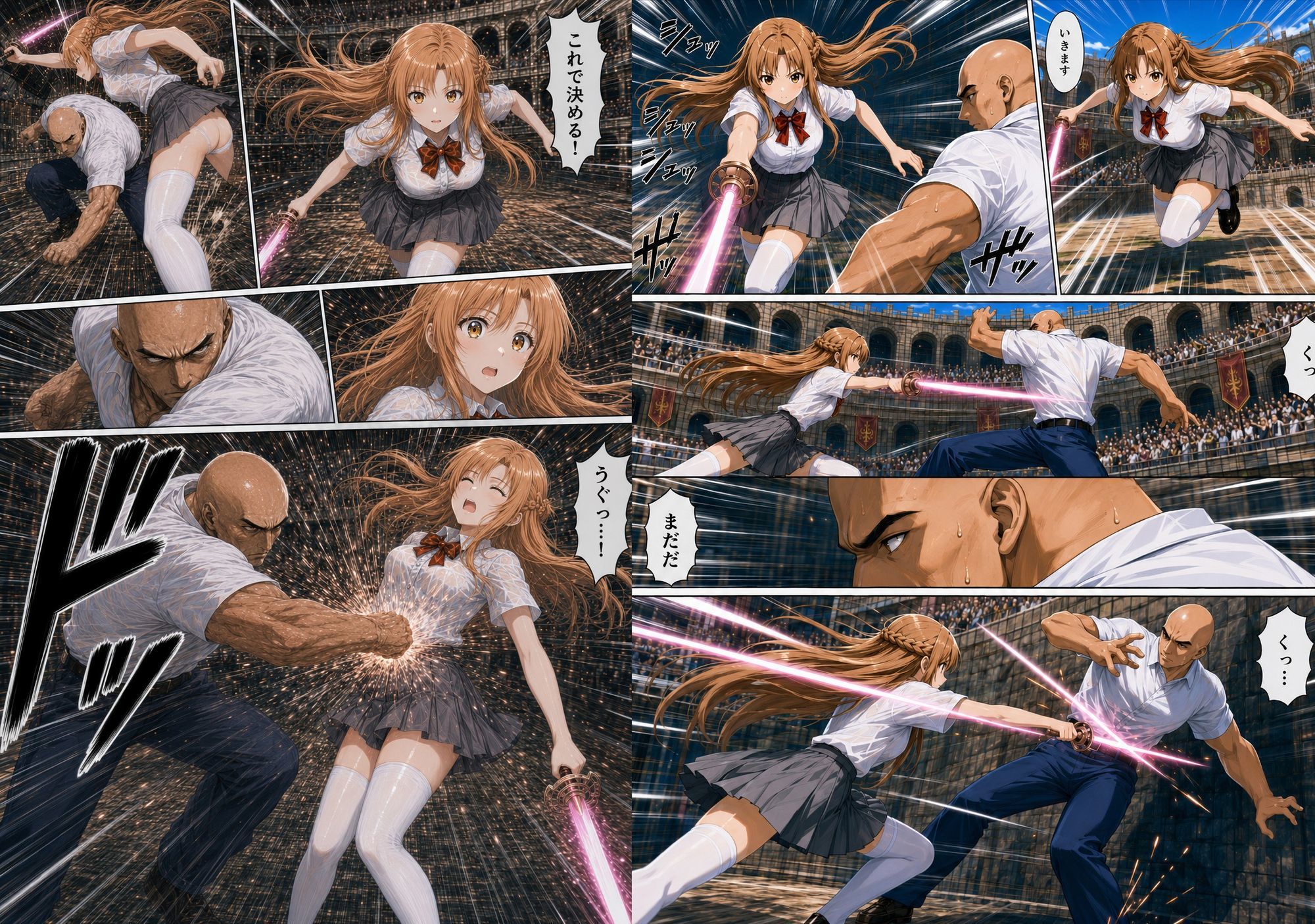 敗北して監禁されたア〇ナ - サンプル画像 2