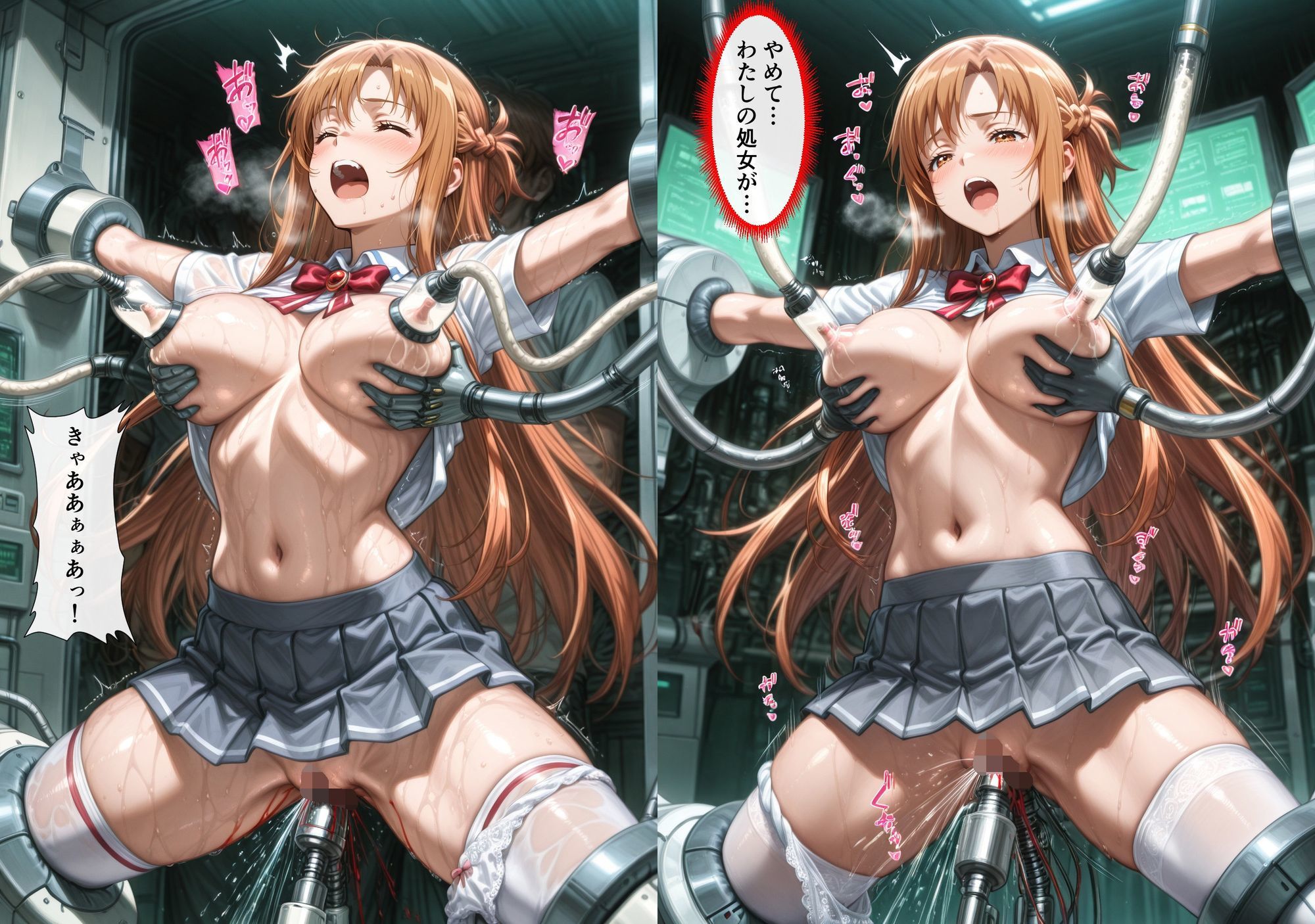 敗北して監禁されたア〇ナ - サンプル画像 6
