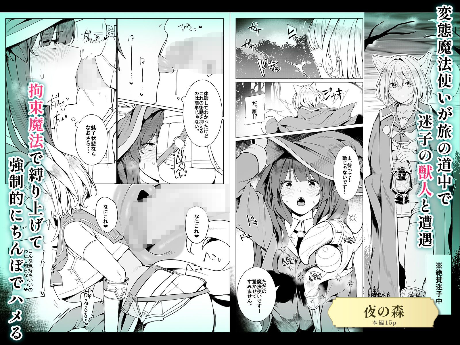 【6作品収録】ふたなり短編作品集【JK、魔法使い、獣人】 - サンプル画像 4